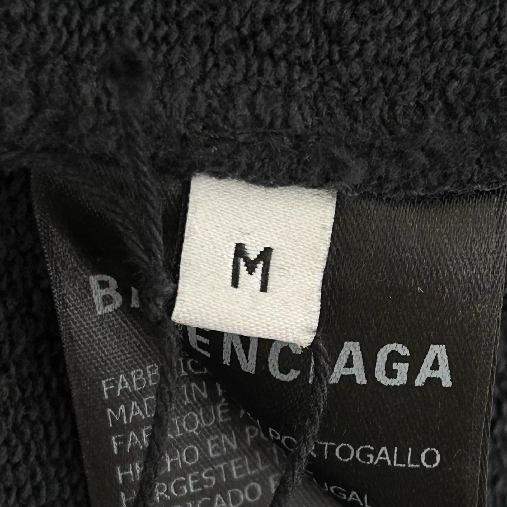 Balenciaga BLCG Coke Wave Embroidered Water Gray Hoodie Size US M / EU 48-50 / 2 - 6 Thumbnail