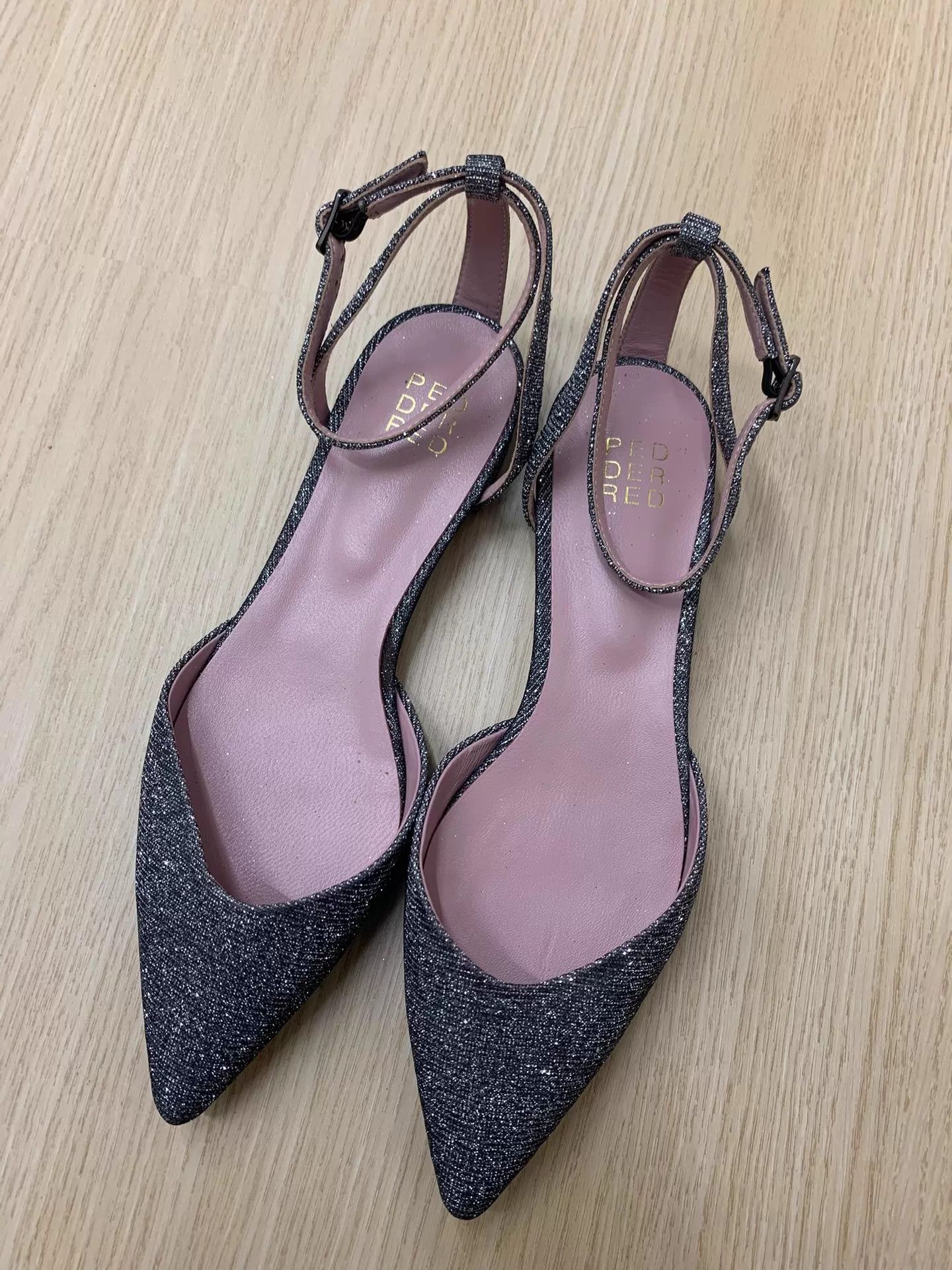 Other PEDDERRED Shimmer Silver Sandal 36 New Size US 5.5 / IT 35.5 - 1 Thumbnail