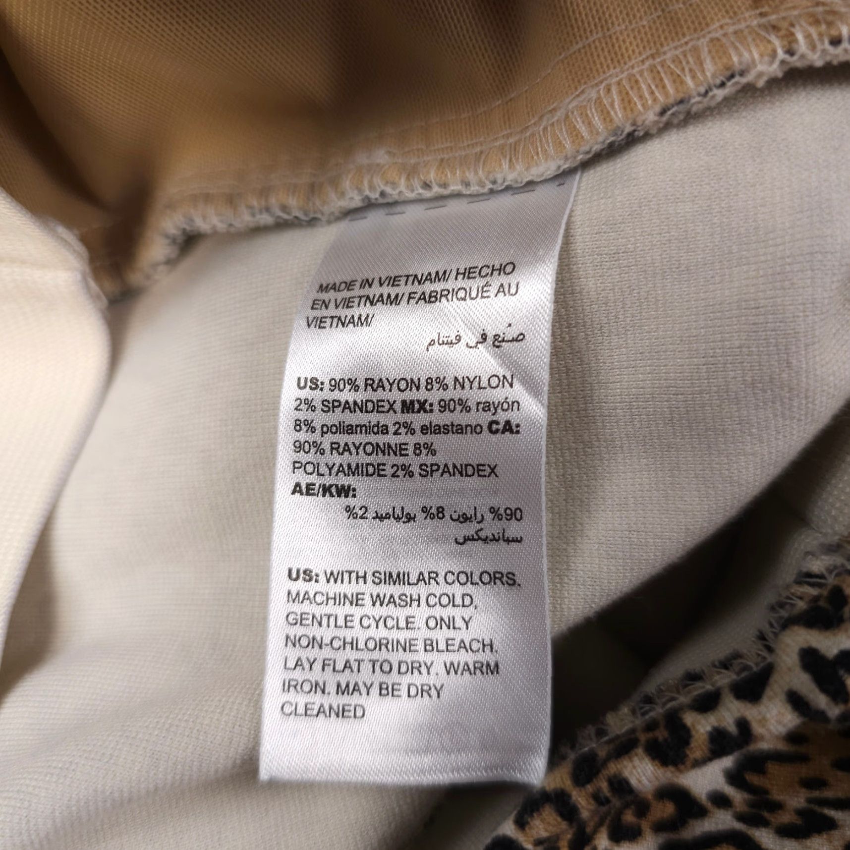 Vintage Chicos Pants Womens 1 US 8 Brown Cheetah Print So Slimming Juliet Ankle Pull On Size 30" / US 8 / IT 44 - 4 Thumbnail