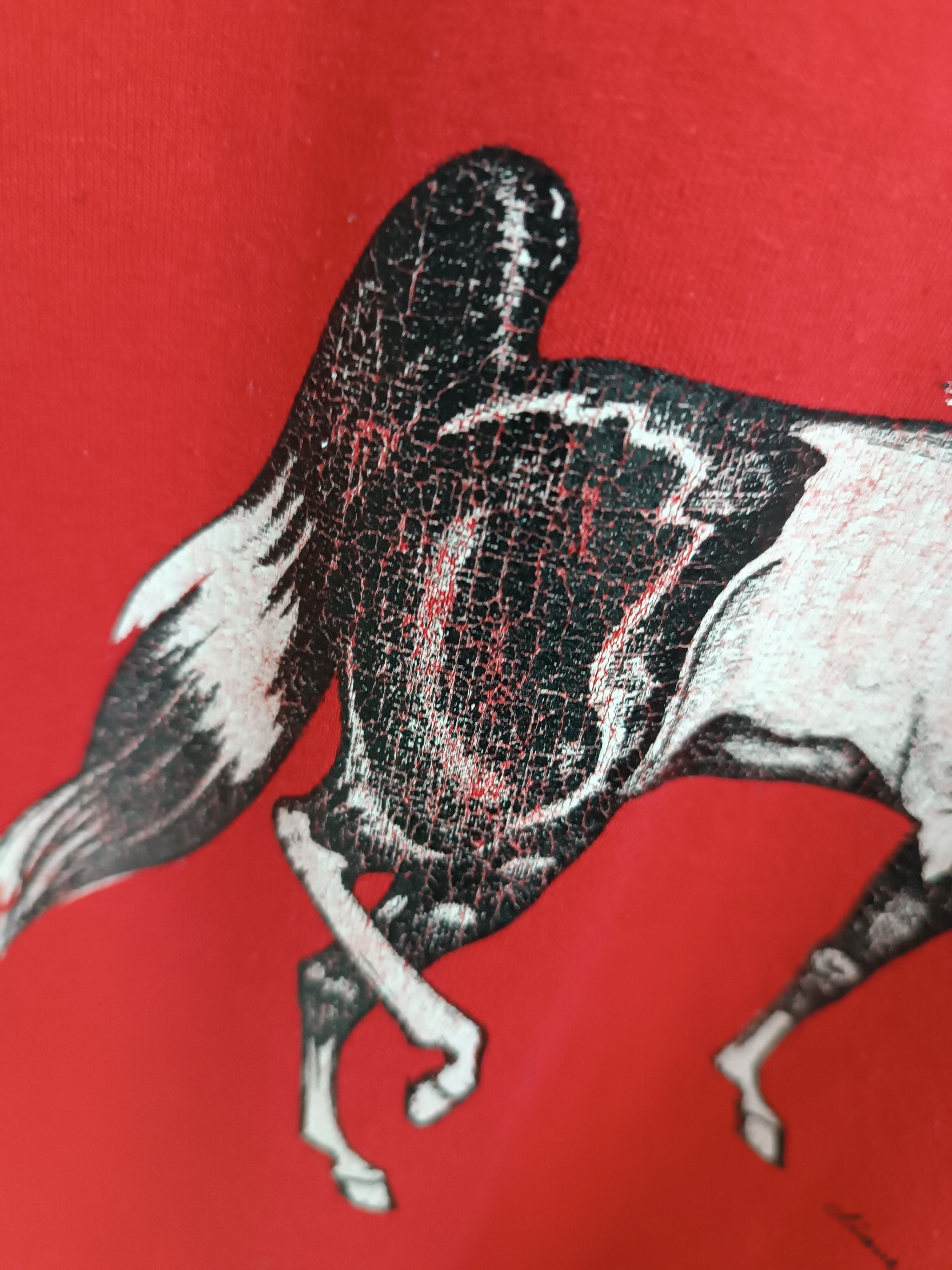 Ferrari VINTAGE 90'S LIONE STEFFEN HORSE FERRARI STALLION RACING Size US M / EU 48-50 / 2 - 7 Thumbnail