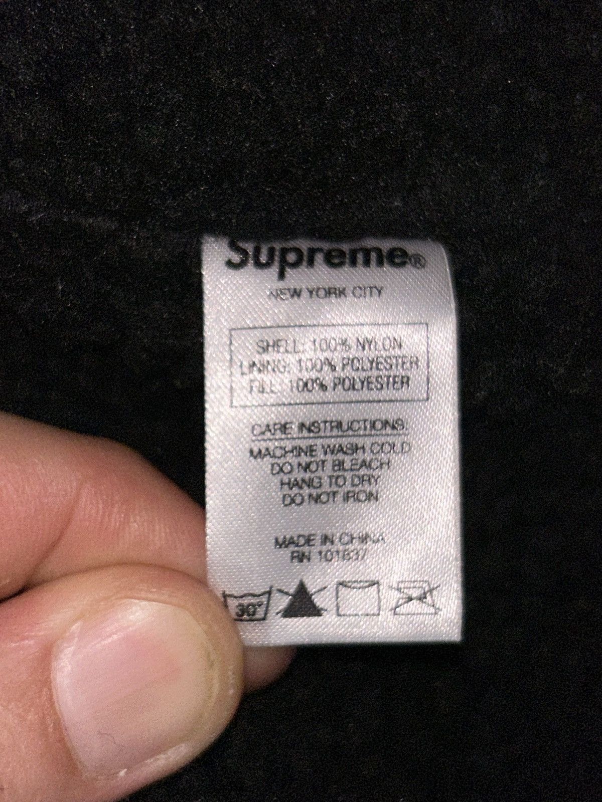 Supreme Supreme Sherpa Lined Nylon Zip Up Jacket FW18 size Medium Size US M / EU 48-50 / 2 - 7 Thumbnail
