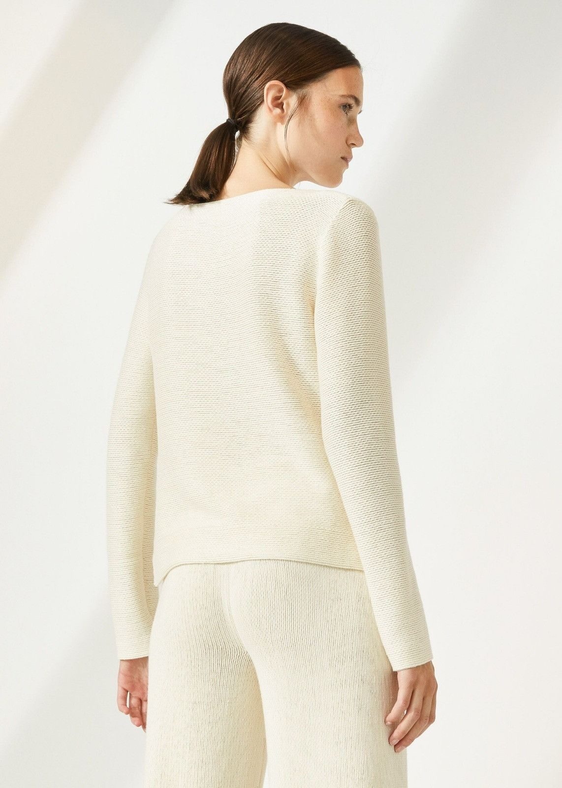 Loro Piana o1srvl11e0424 Sweater in White Size L / US 10 / IT 46 - 5 Thumbnail