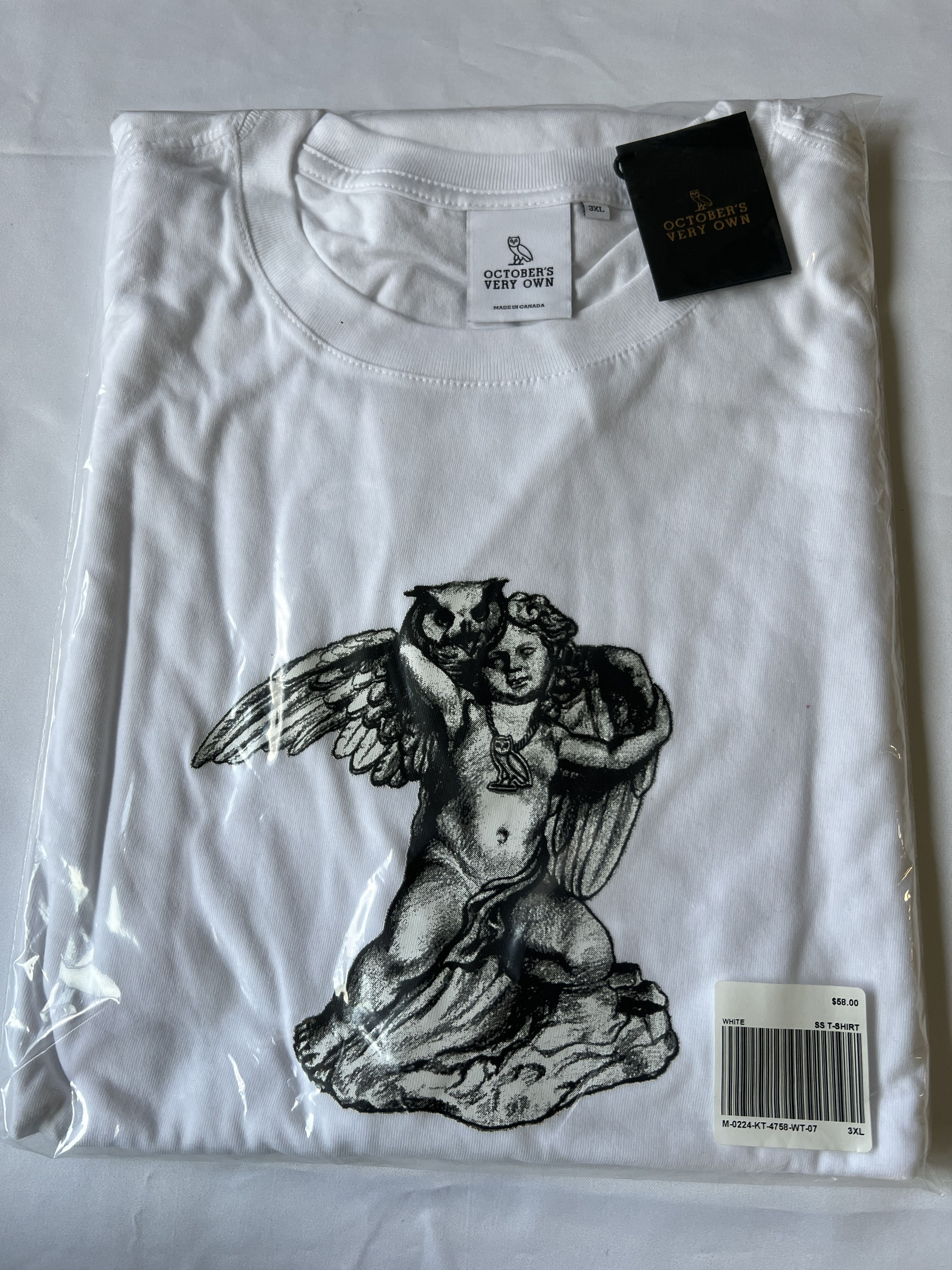 Drake *RARE* OVO CHERUB CUPID T-SHIRT TEE XXXL Size US XXL / EU 58 / 5 - 2 Thumbnail