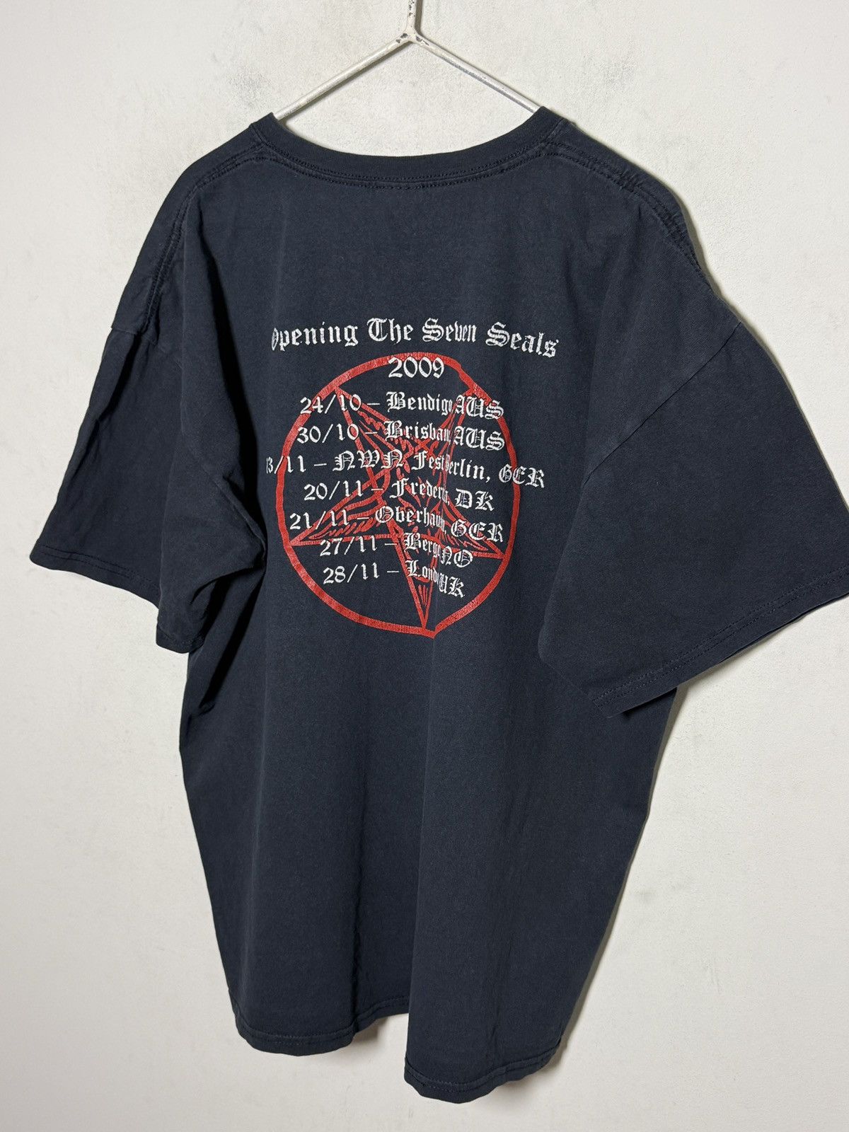 Band Tees Nocturnal Graves “Death Metal Darkness” 2009 band tee Size US XL / EU 56 / 4 - 4 Thumbnail