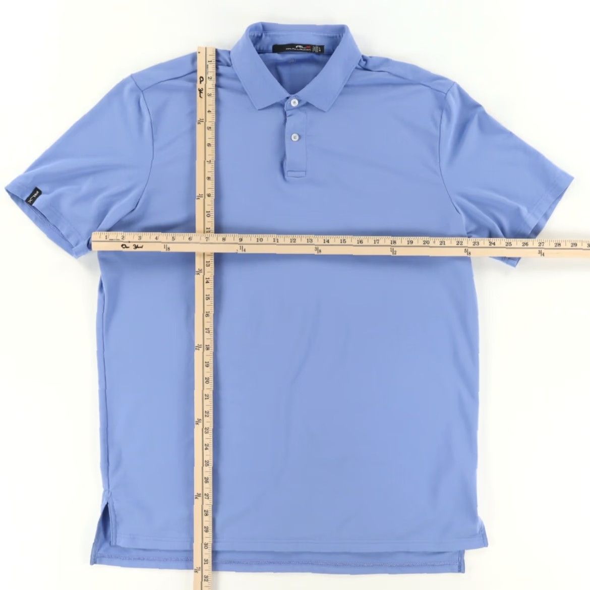 RLX Ralph Lauren VINTAGE RLX Ralph Lauren Polo Shirt Blue Men's L Size US L / EU 52-54 / 3 - 3 Thumbnail