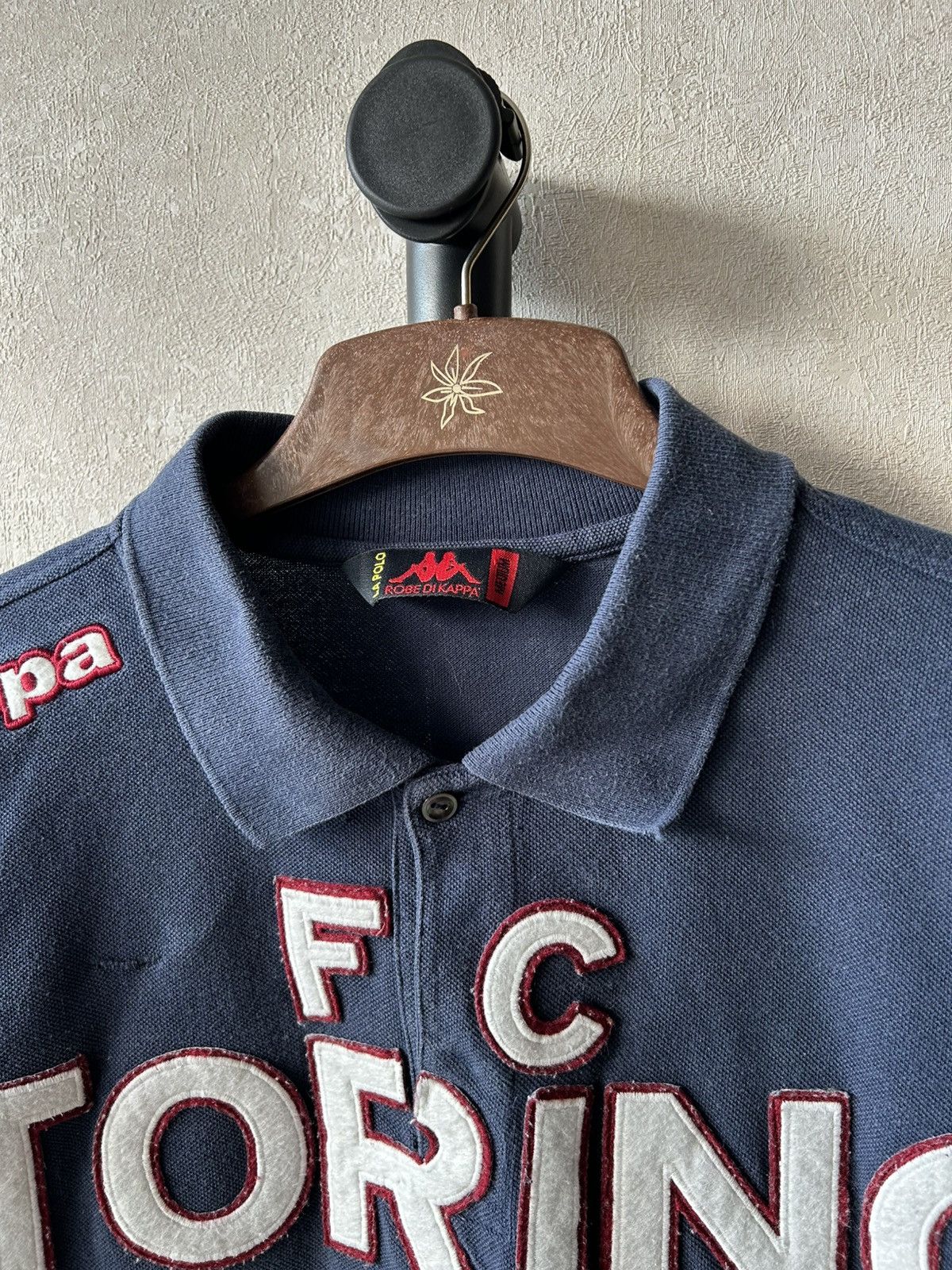 Kappa Y2K 2000s Kappa FC Torino Faded Long Sleeve Polo Size US M / EU 48-50 / 2 - 6 Thumbnail