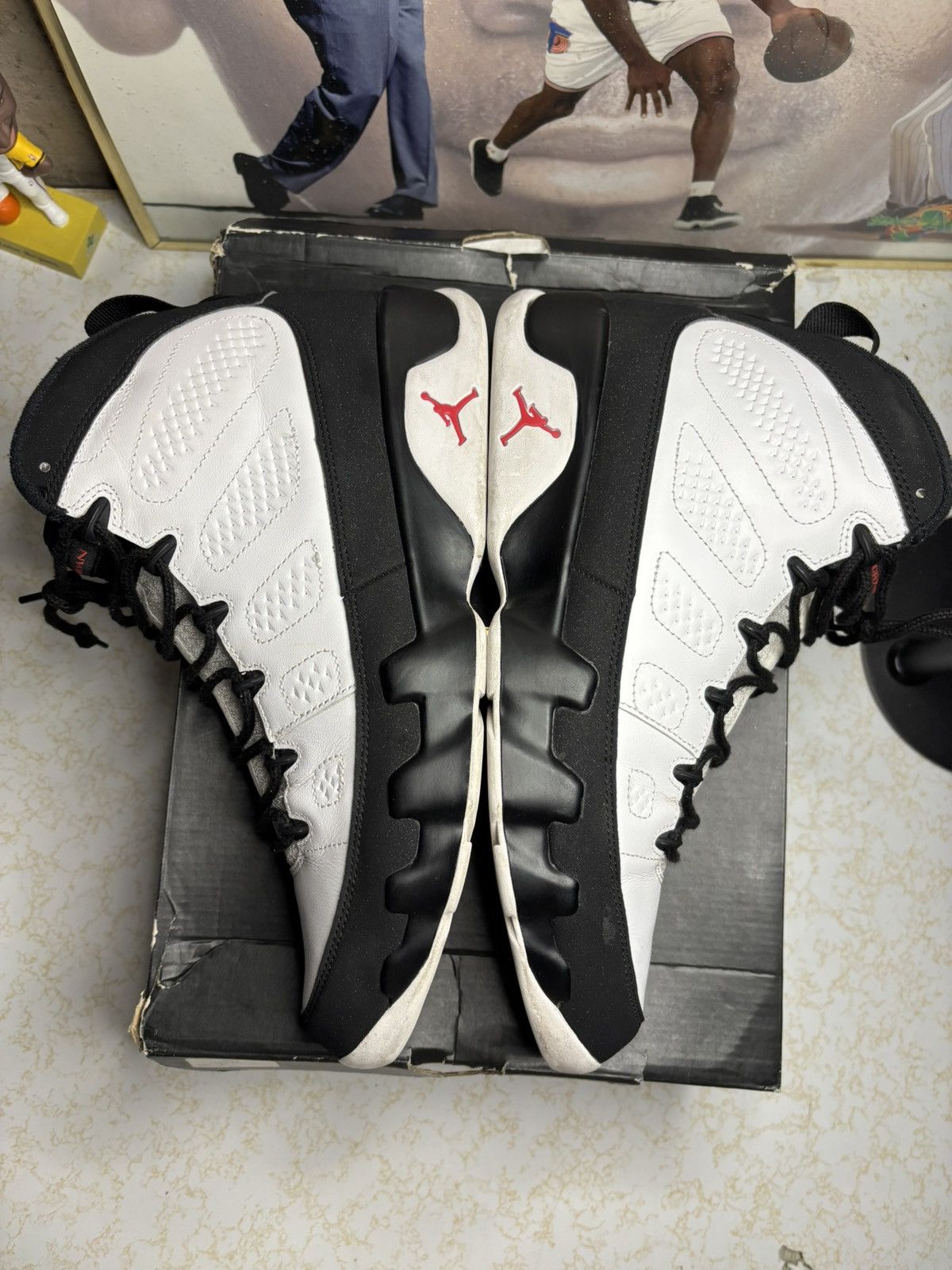 Jordan Brand Air Jordan 9 Retro OG 2016 Space Jam 2016 Size US 11.5 / EU 44-45 - 4 Thumbnail