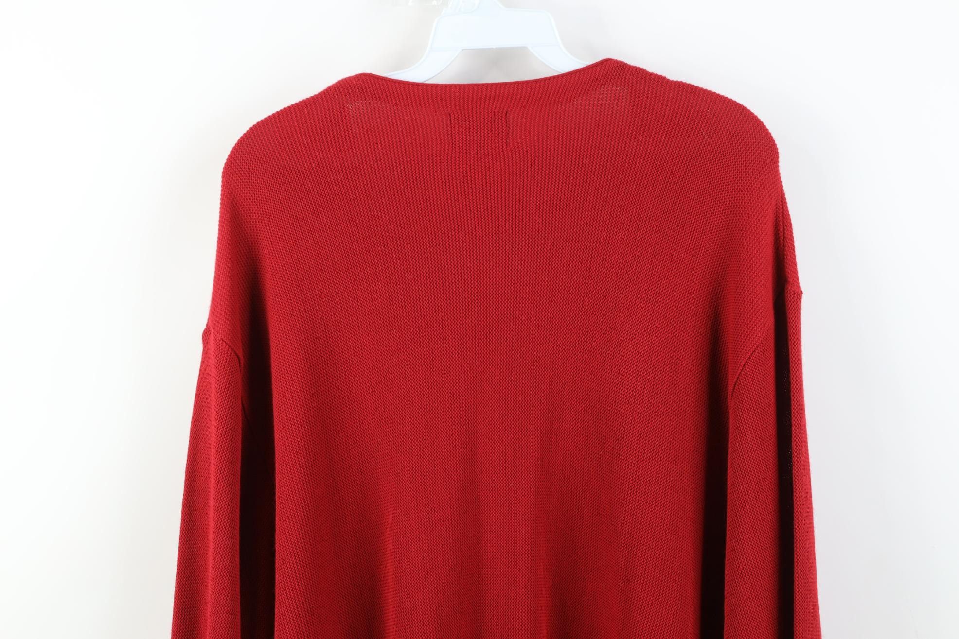 Dockers Deadstock Vintage 90s Dockers Golf Knit Cardigan Sweater Red Size US XL / EU 56 / 4 - 11 Thumbnail