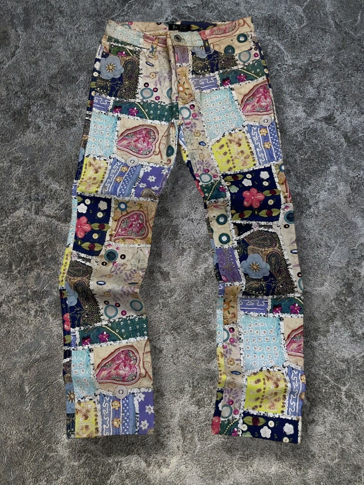 Hysteric Glamour Vintage Japan Designer 90’s Ba-Tsu Face If u Are Young Pant Size US 28 / EU 44 - 1 Thumbnail