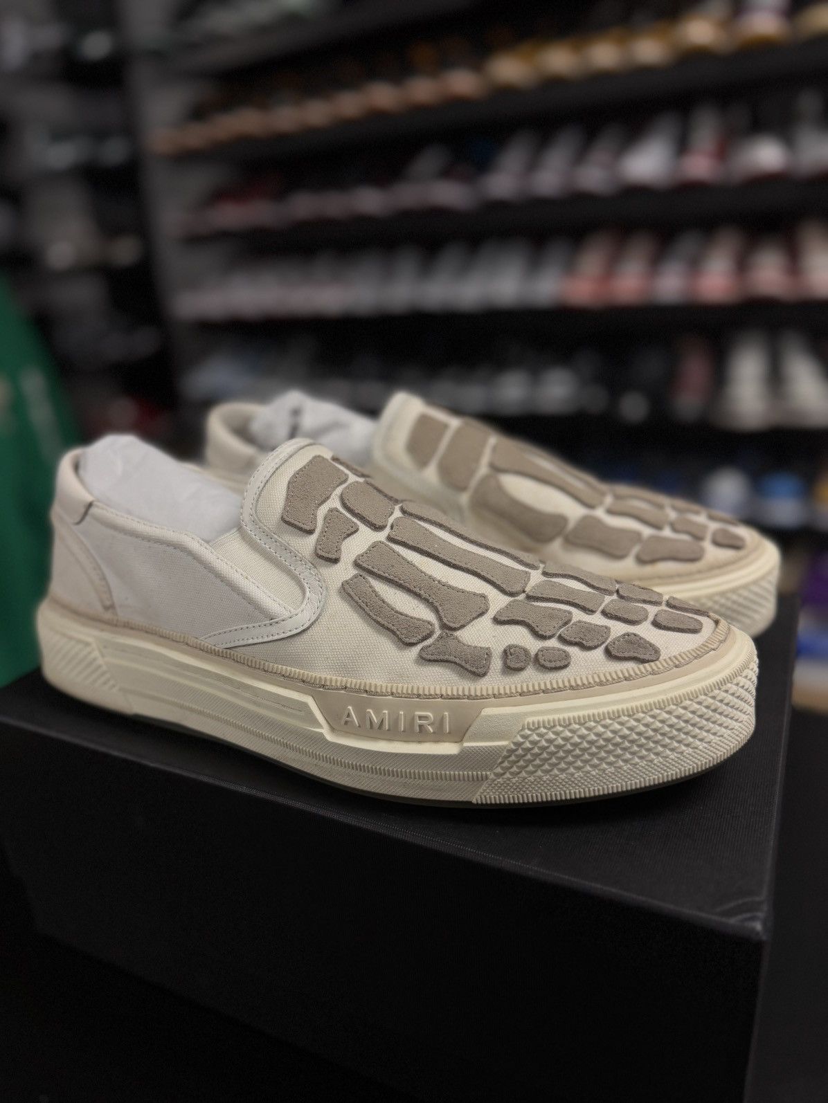 Amiri Bone Amiri Low Top Sneakers Size 46EU/13US W BOX Size US 13 / EU 46 - 2 Thumbnail