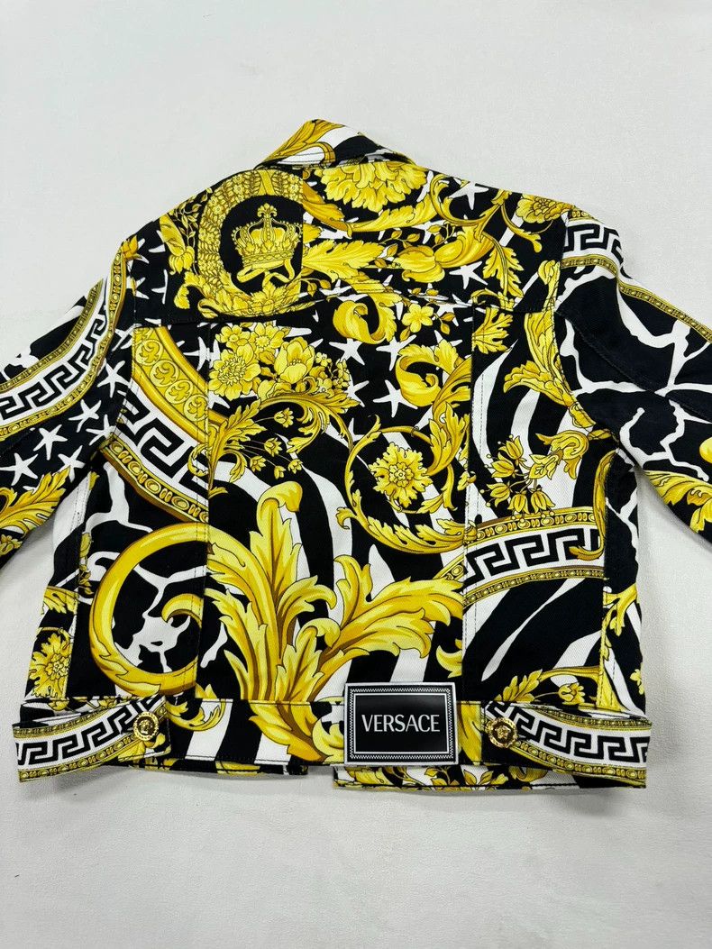 Versace Versace Denim women's coat Size S / US 4 / IT 40 - 7 Thumbnail