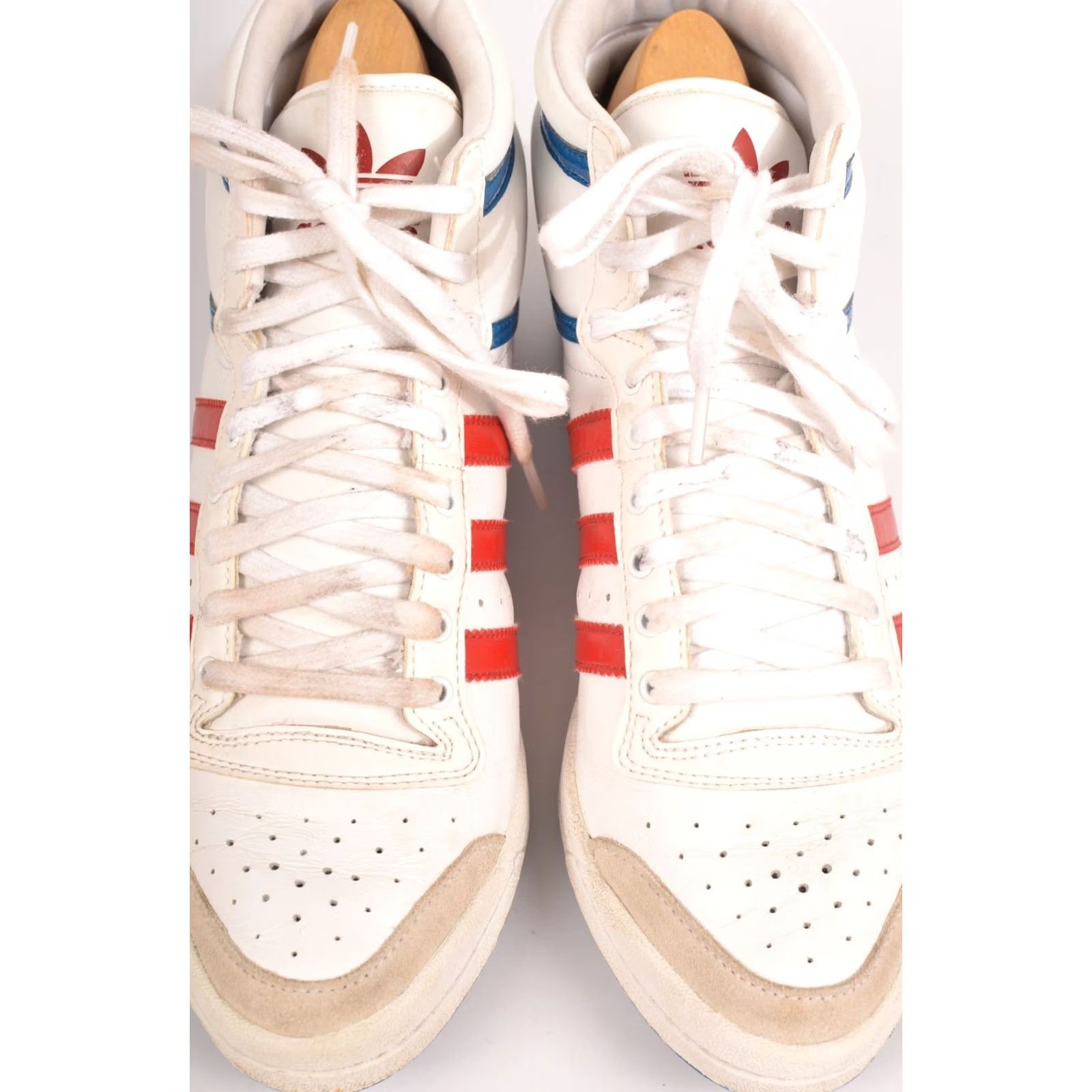 Adidas Adidas Originals Top Ten Hi Sleek Heel G61058 Vintage Leather Sneakers Size US 9 Womens White Sneakers Size M / US 6-8 / IT 42-44 - 3 Thumbnail