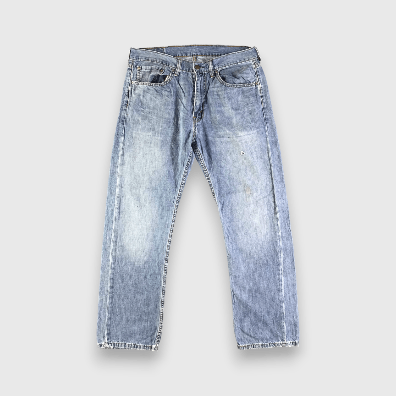 Levi's Vintage Blue Wash Levis 505 Jeans-J4402 Size US 34 / EU 50 - 1 Thumbnail