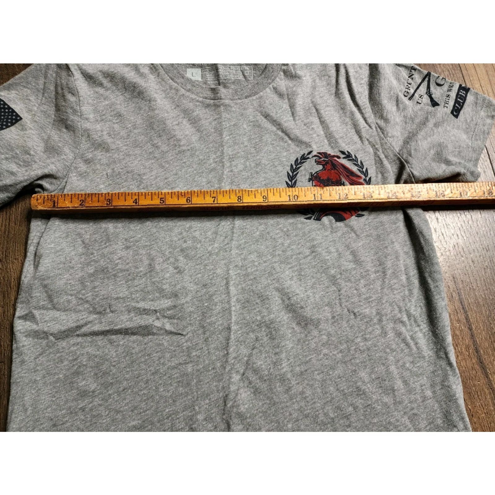 Doublet Grunt Style T Shirt Womens L LIBERTAS Liberty Once Lost Patriotic Double Sided Size L / US 10 / IT 46 - 2 Thumbnail