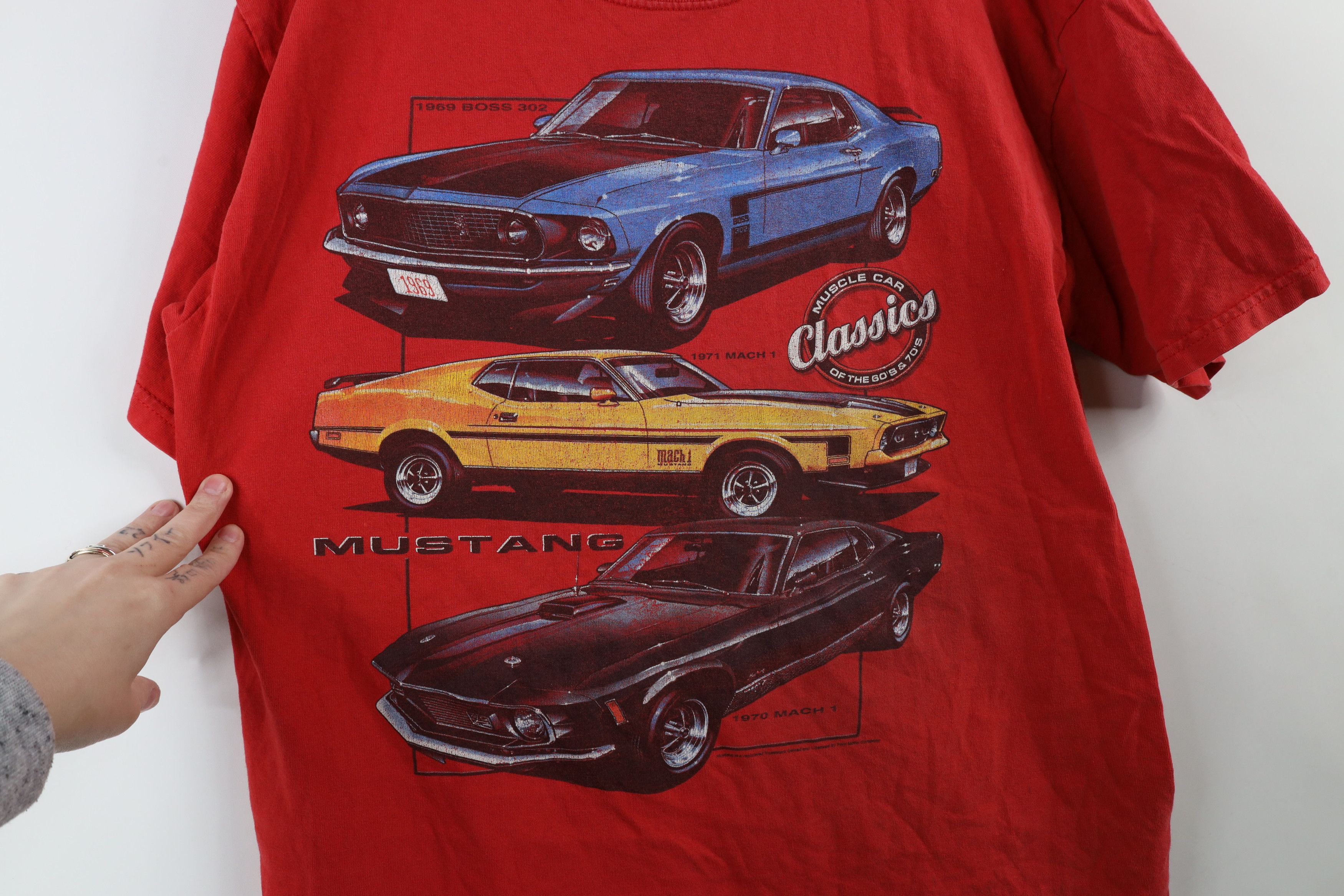 Vintage Vintage Y2K Ford Motor Company Muscle Car Classics T-Shirt Size US L / EU 52-54 / 3 - 4 Thumbnail
