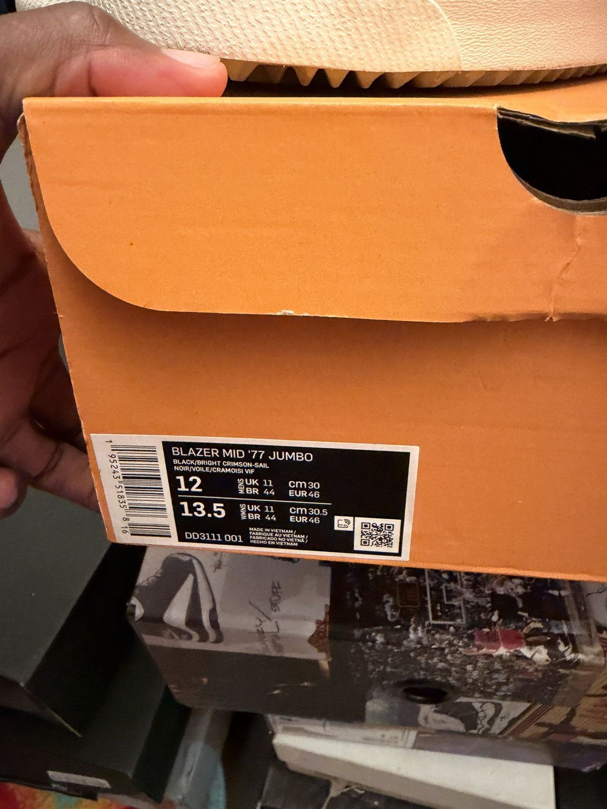 Nike Nike blazer mid jumbo sz 12 Size US 12 / EU 45 - 8 Thumbnail