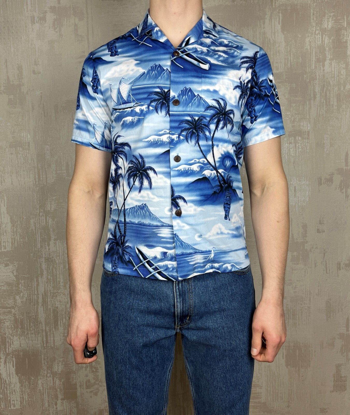 Other Vintage Royal Creations Hawaii Aloha Beach Hawaiian Shirt Size US S / EU 44-46 / 1 - 2 Thumbnail