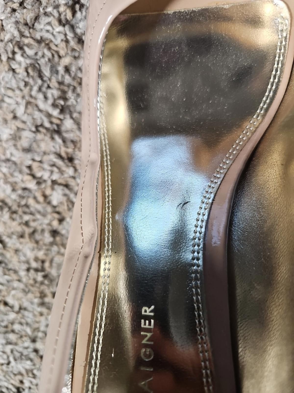 Etienne Aigner etienne aigner open buckle toe heels 7.5 NWT NWD Size US 7.5 / IT 37.5 - 6 Thumbnail