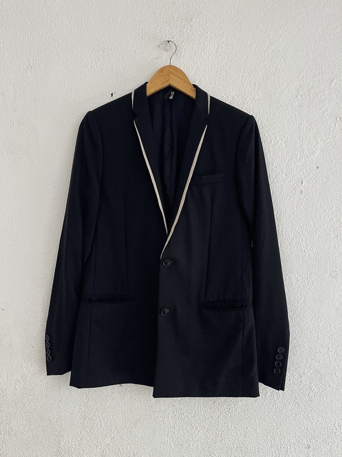 Dior Dior Homme Hedi Slimane Blazer Virgin Wool Size 38R - 1 Thumbnail