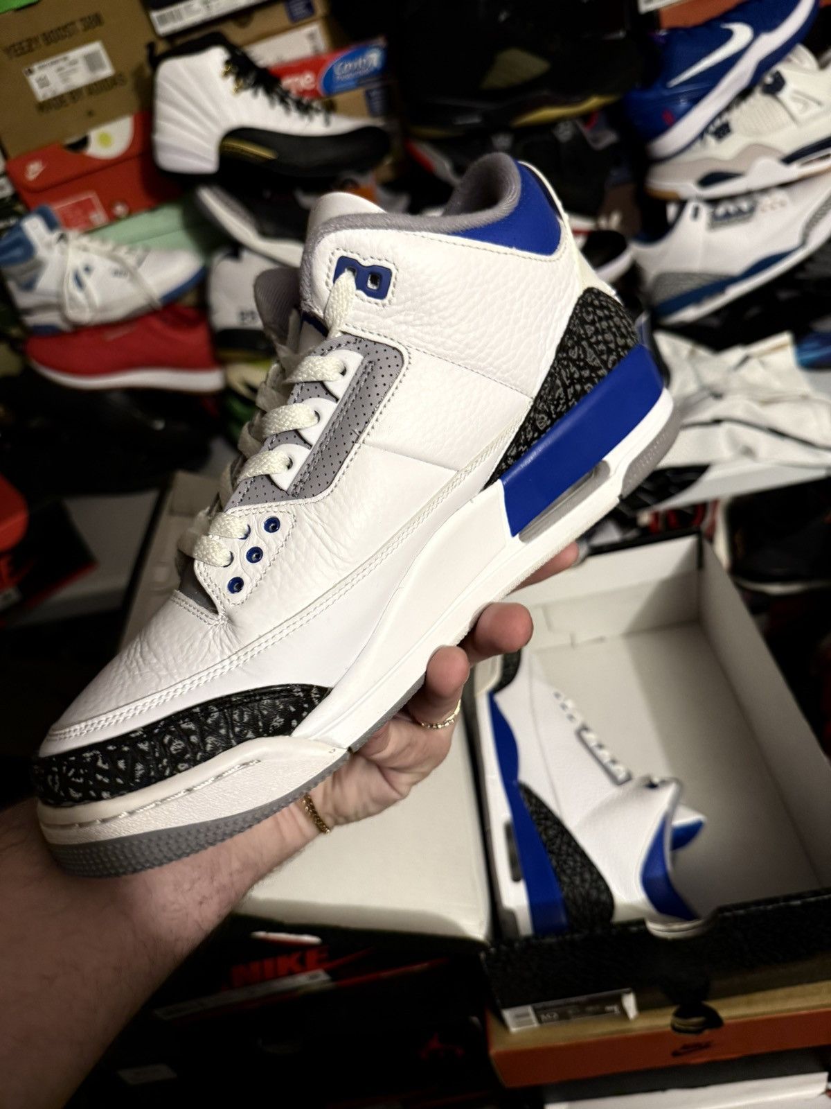 Jordan Brand Jordan retro 3 racer blue sz 10 Size US 10 / EU 43 - 3 Thumbnail
