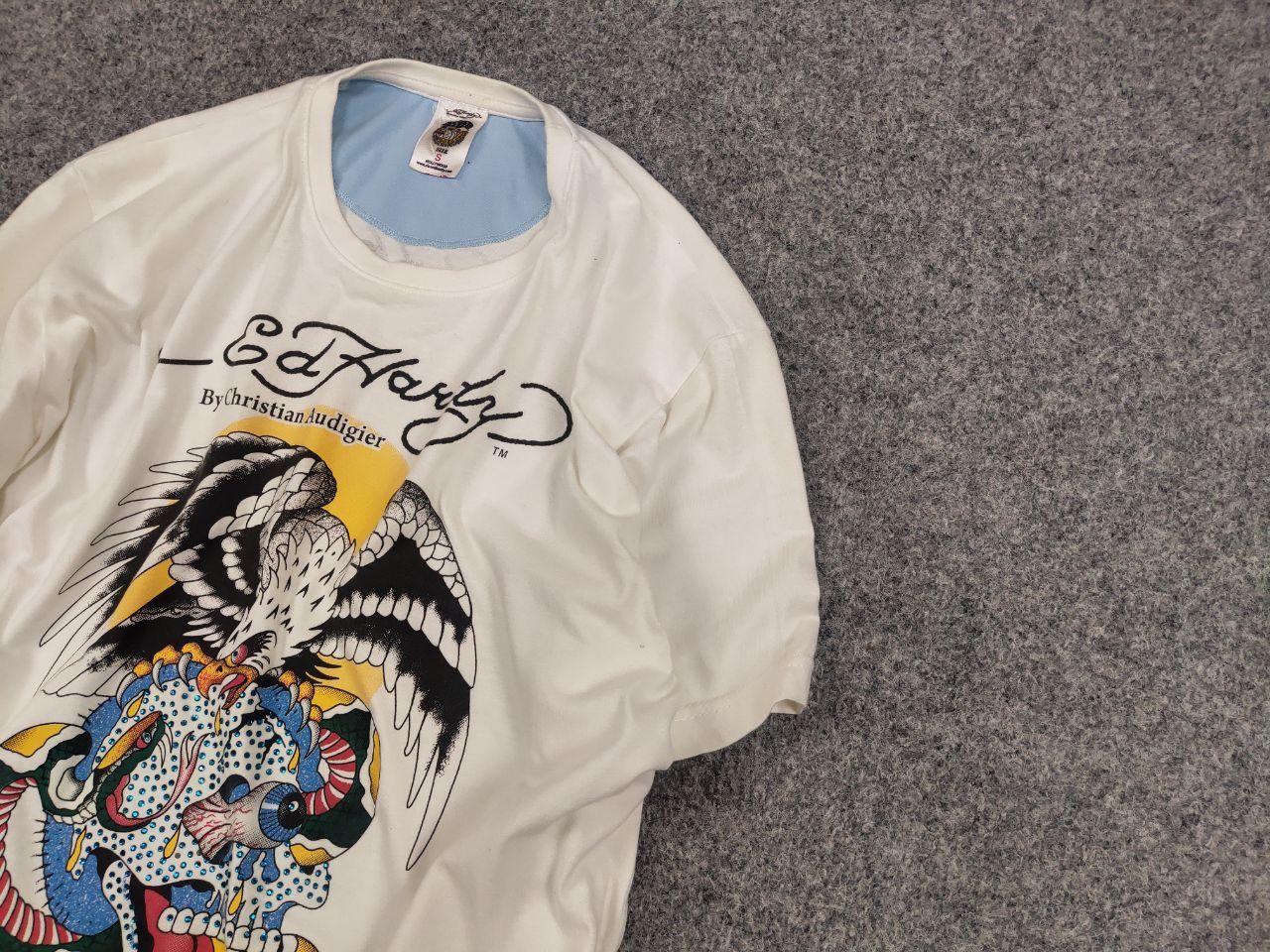 Ed Hardy Vintage Ed Hardy Christian Audigier Logo shirt Y2K Style Size US S / EU 44-46 / 1 - 3 Thumbnail