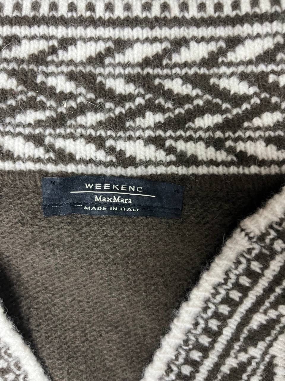 Vintage × Weekend Max Mara M-L Weekend Max Mara wool/angora sweater / cardigan Size M / US 6-8 / IT 42-44 - 3 Thumbnail