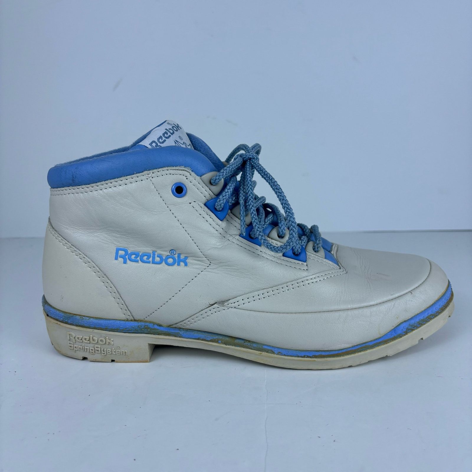 Reebok Rare VTG 80s Reebok Spring System hi top trainers womens 9 | Grailed