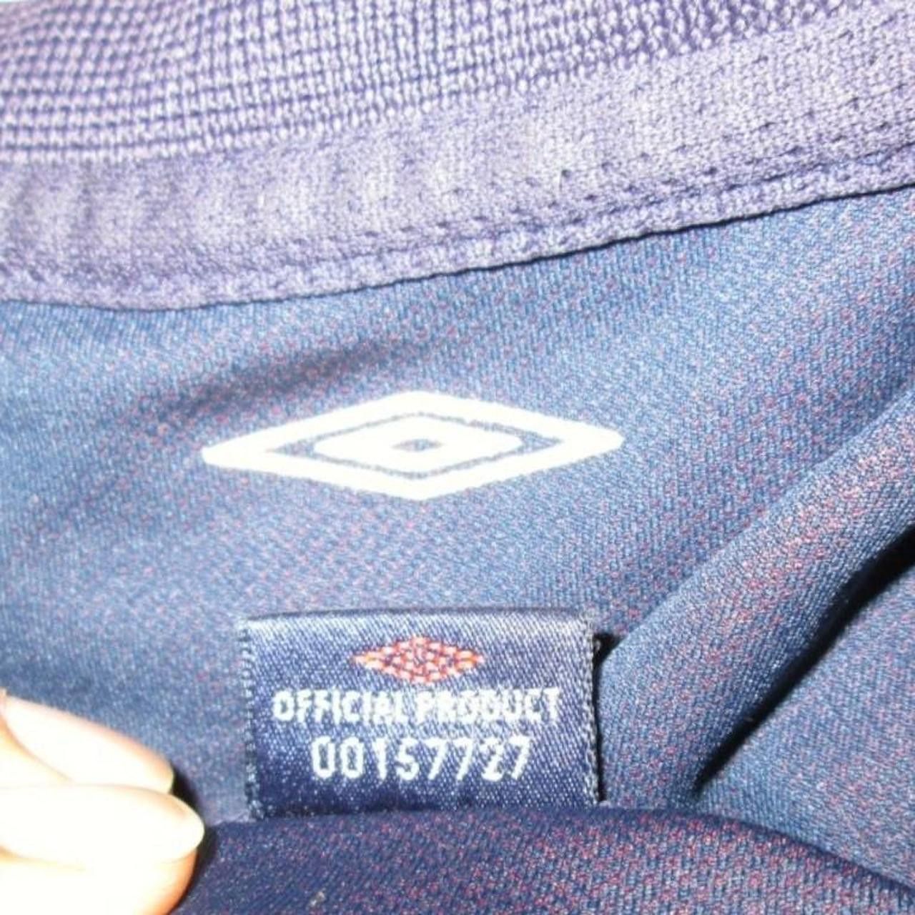 Umbro England 2010 2011 2012 Away shirt jersey Size US XL / EU 56 / 4 - 4 Thumbnail