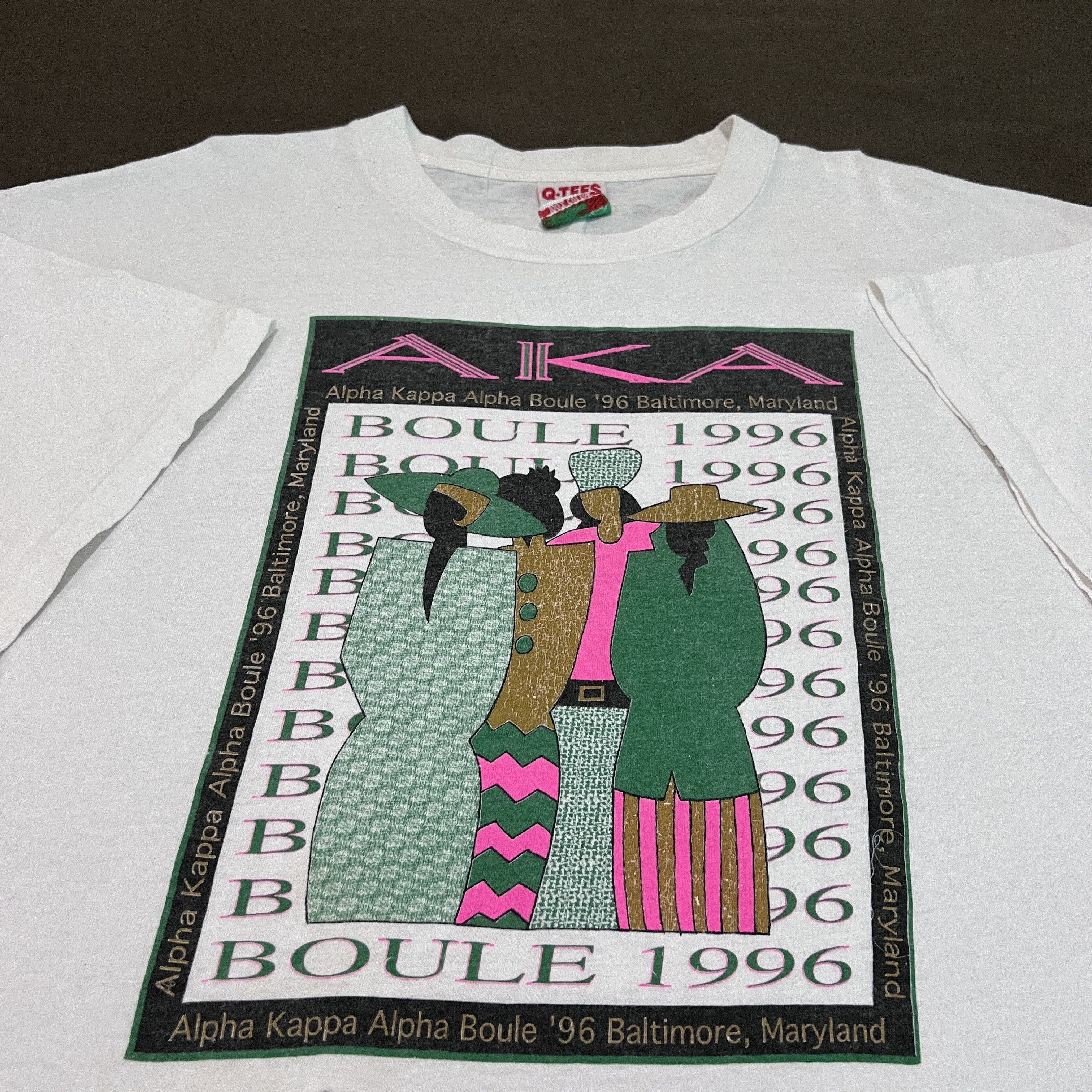 Rap Tees × Vintage Vintage Alpha Kappa Alpha Black History Woman Culture Tee Size US XXL / EU 58 / 5 - 1 Thumbnail