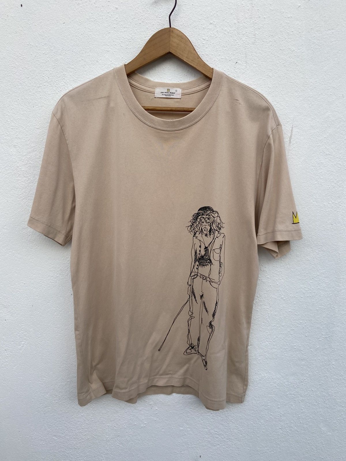 Jean-Michel Basquiat 🔥 Vintage Jean Michel Basquiat t shirt distressed Size US M / EU 48-50 / 2 - 1 Thumbnail