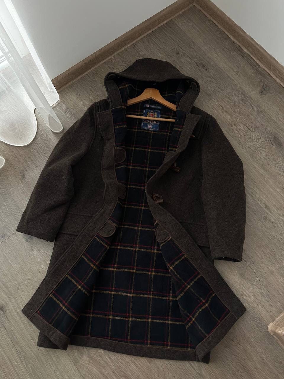 Gloverall × Japanese Brand × Vintage Vintage Gloverall England Wool Coats Brown Jacket Size US M / EU 48-50 / 2 - 12 Thumbnail