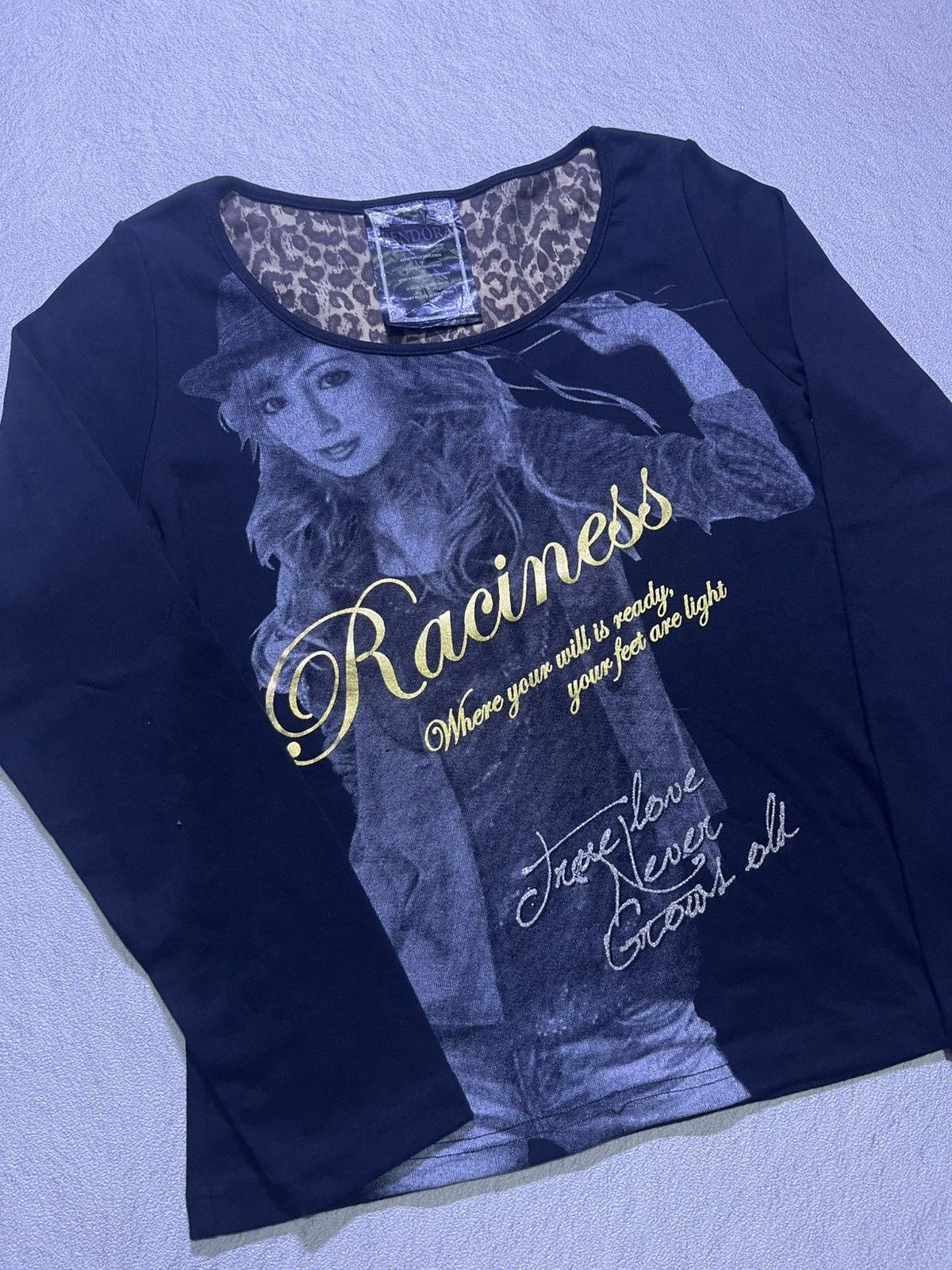 Japanese Brand Y2K PENDORA long sleeve tshirt women's Size S / US 4 / IT 40 - 2 Thumbnail