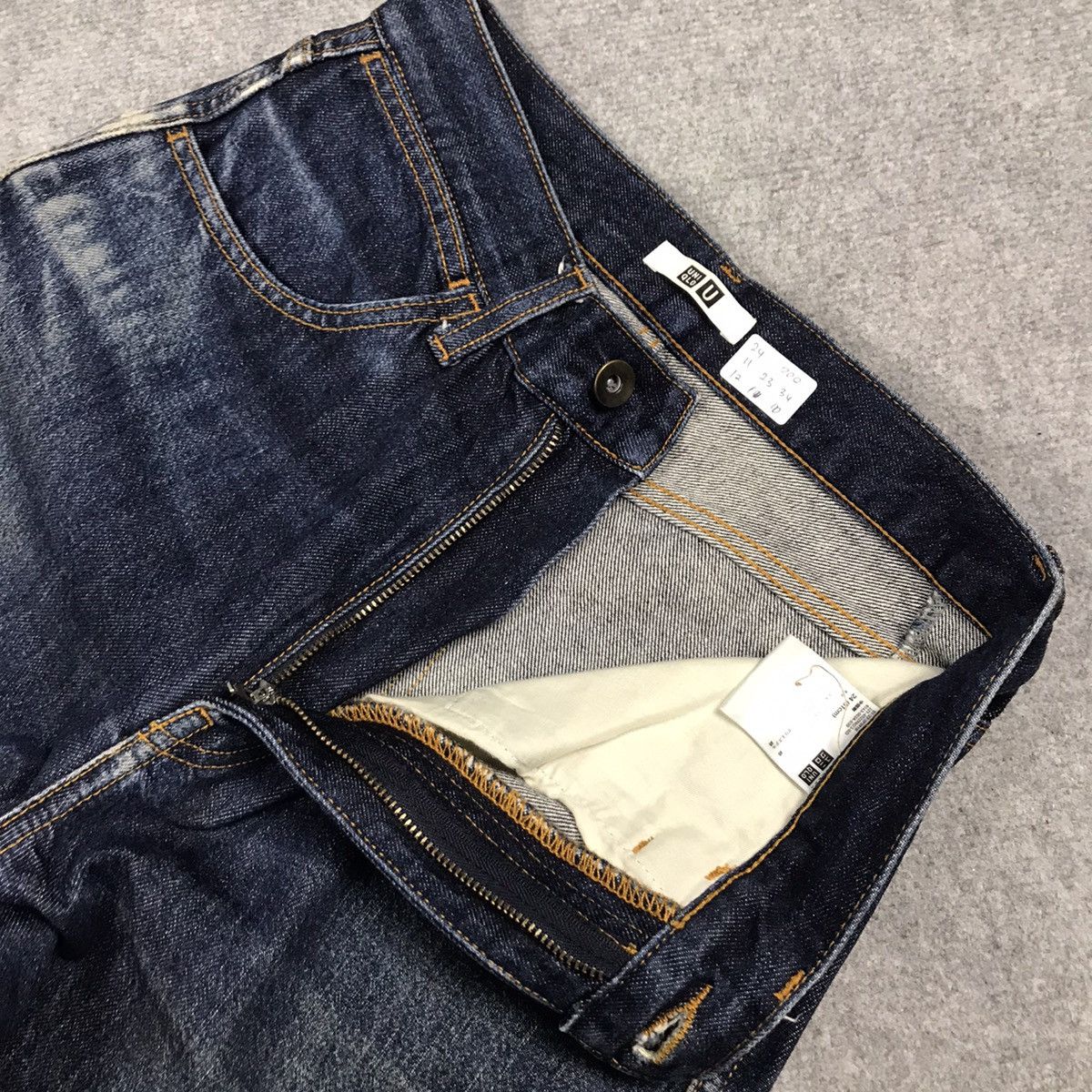 Japanese Brand UNIQLO X U UNDERCAVER BAGGY STYLE DENIM PANTS Size 24" / US 00 / IT 34 - 10 Thumbnail