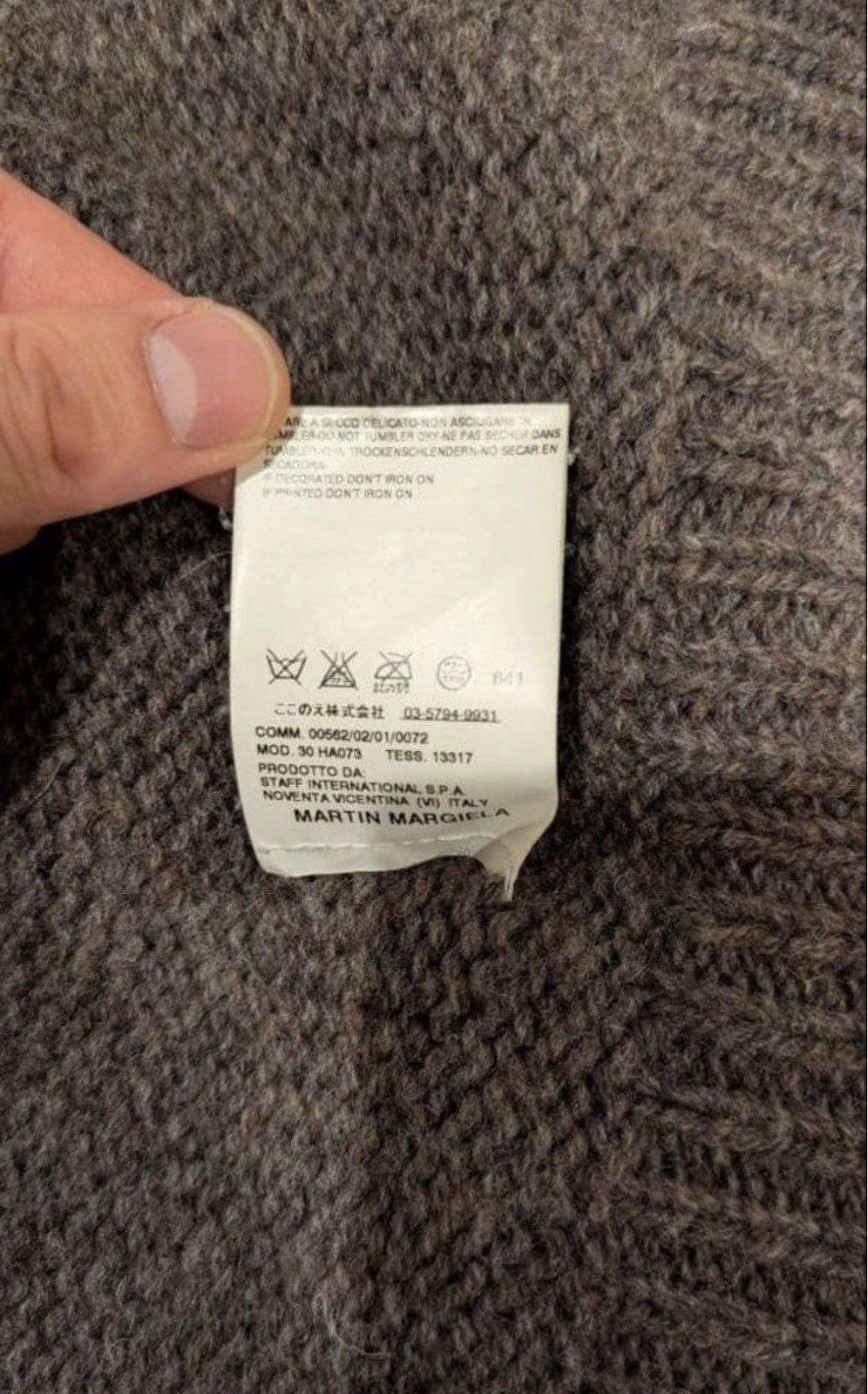 Maison Margiela maison martin margiela nordic knit cardigan 07aw Size US S / EU 44-46 / 1 - 5 Thumbnail