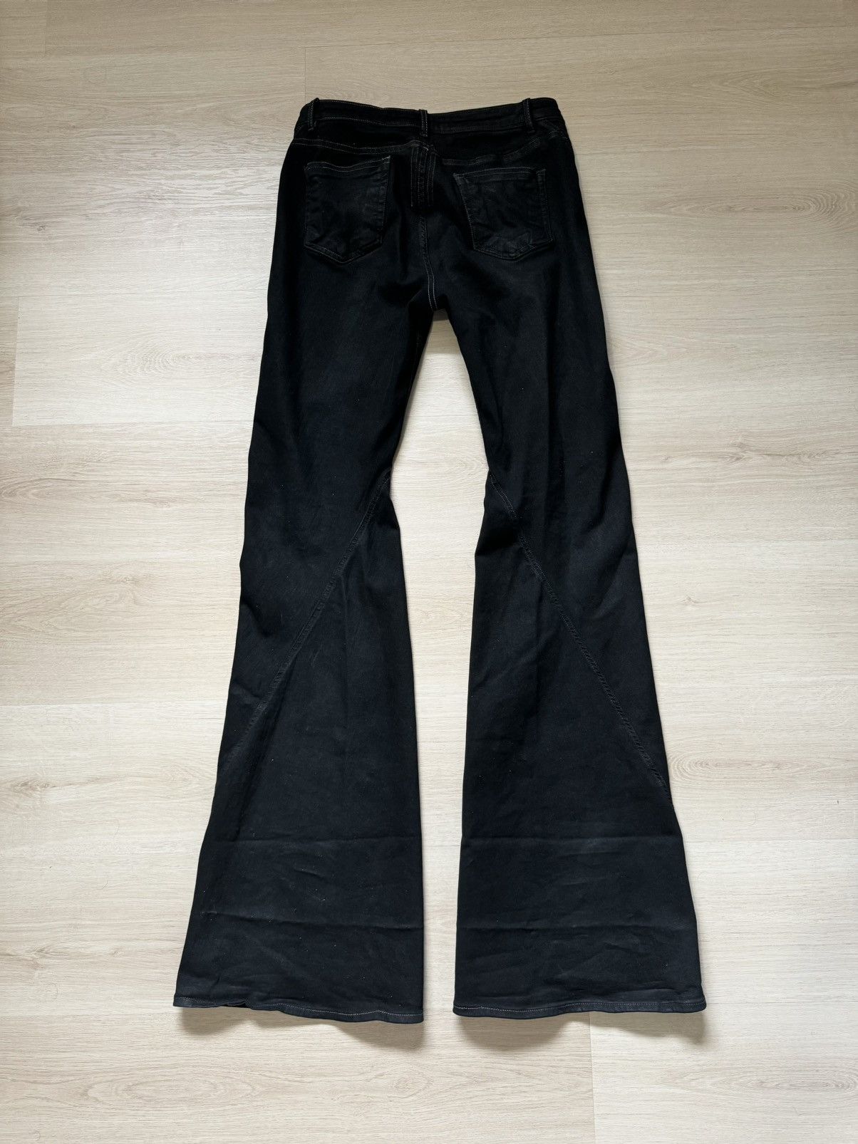 Rick Owens × Rick Owens Drkshdw Rick Owens FW24 Bias Bootcut Denim Size US 30 / EU 46 - 2 Thumbnail