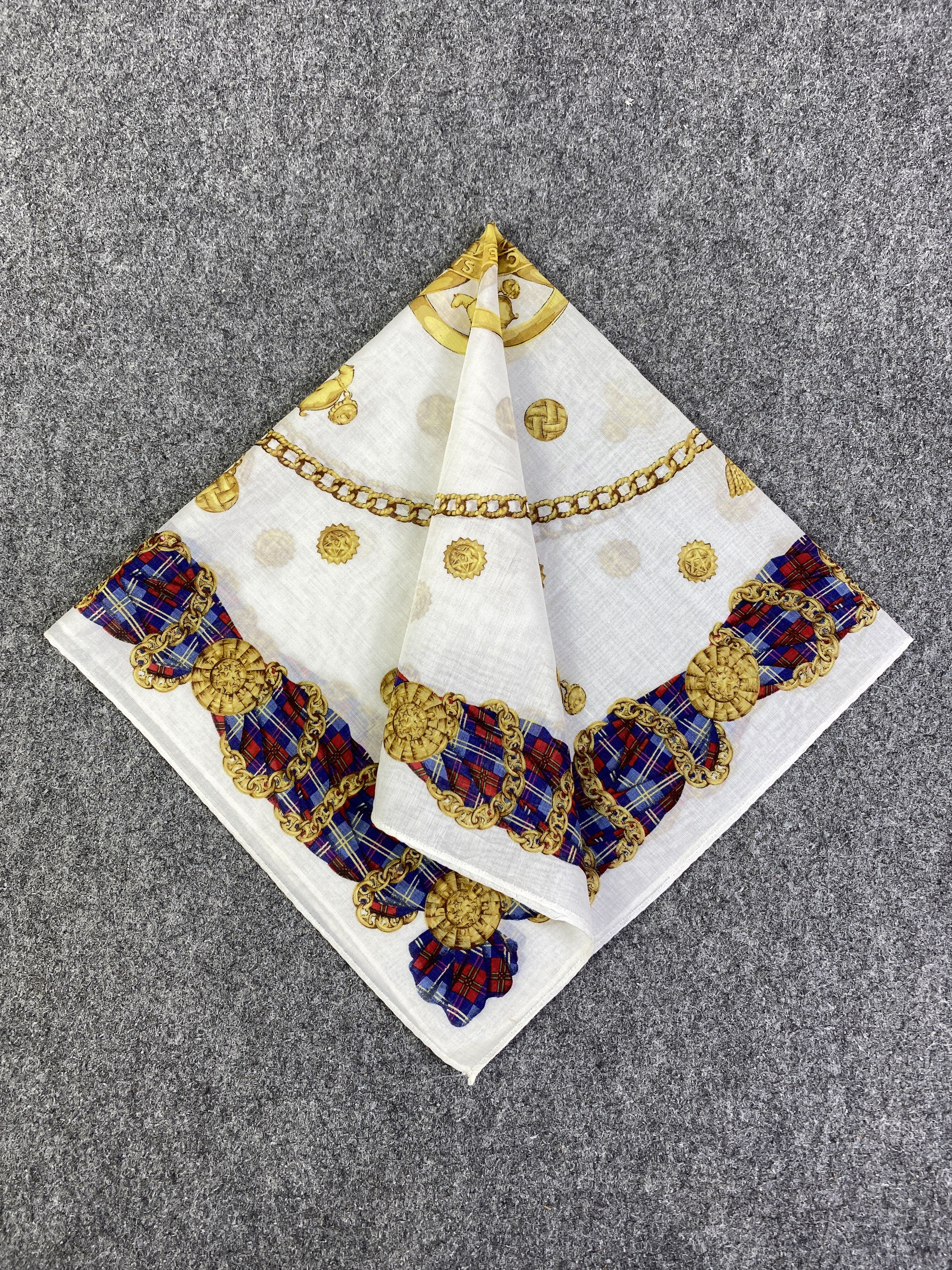 Celine Vintage Celine Handkerchief / Neckerchief KT0018 Size ONE SIZE - 4 Thumbnail