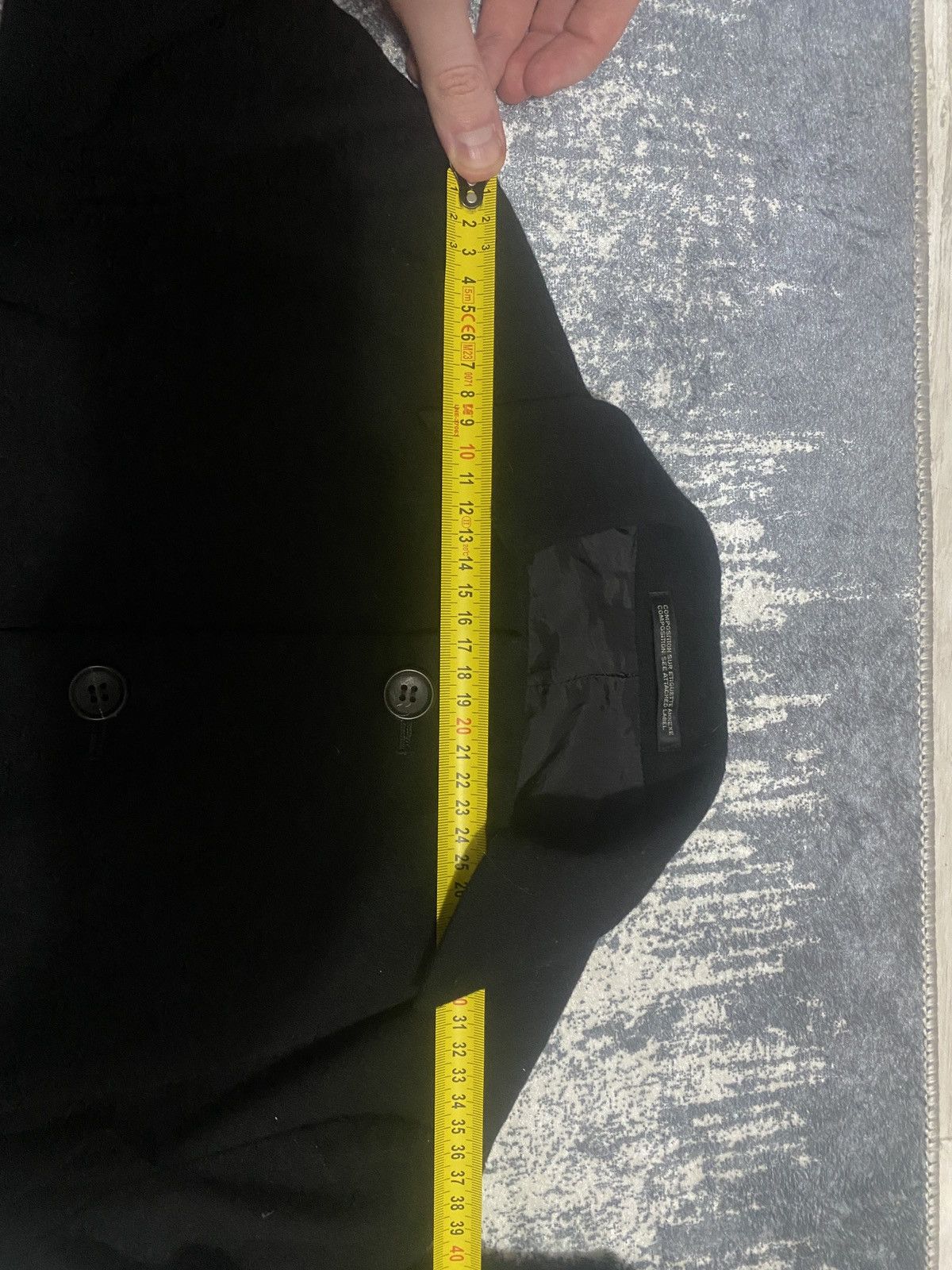 Japanese Brand Women wool Blazer yohji yamamoto japan noir ss10 Size XS / US 0-2 / IT 36-38 - 16 Thumbnail
