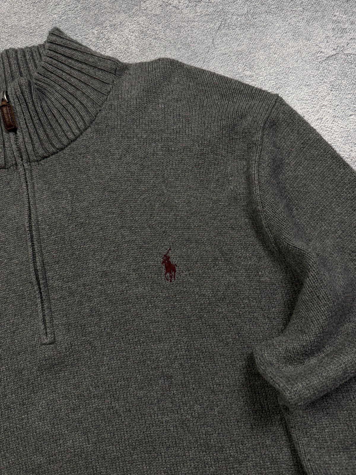 Polo Ralph Lauren Vintage Y2K Polo Ralph Lauren 1/4 zip Old Money sweatshirt Size US XL / EU 56 / 4 - 3 Thumbnail