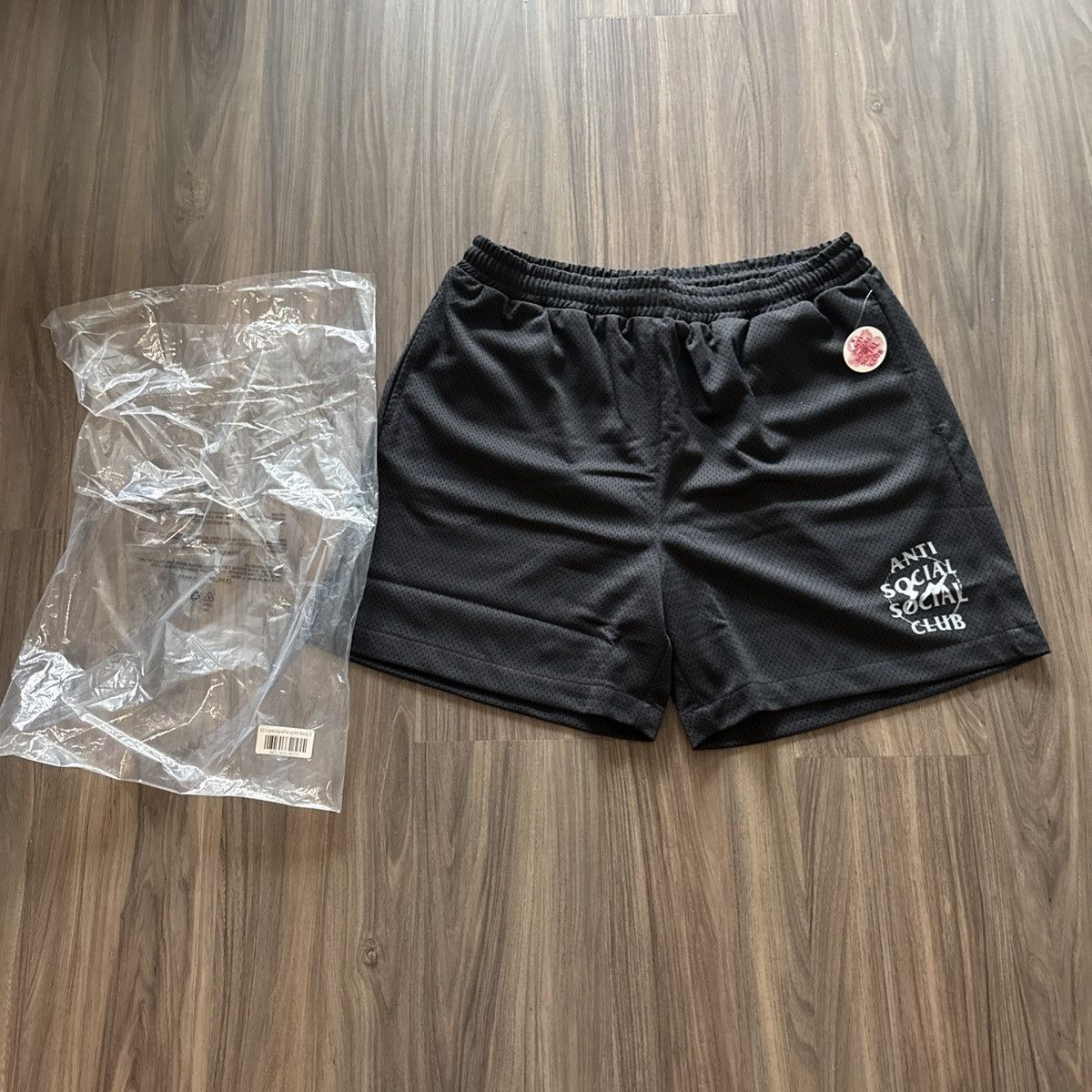 Anti Social Social Club × Fragment Design Anti Social Social Club Black Mesh Shorts Men’s Size L NWT Size US 36 / EU 52 - 1 Thumbnail