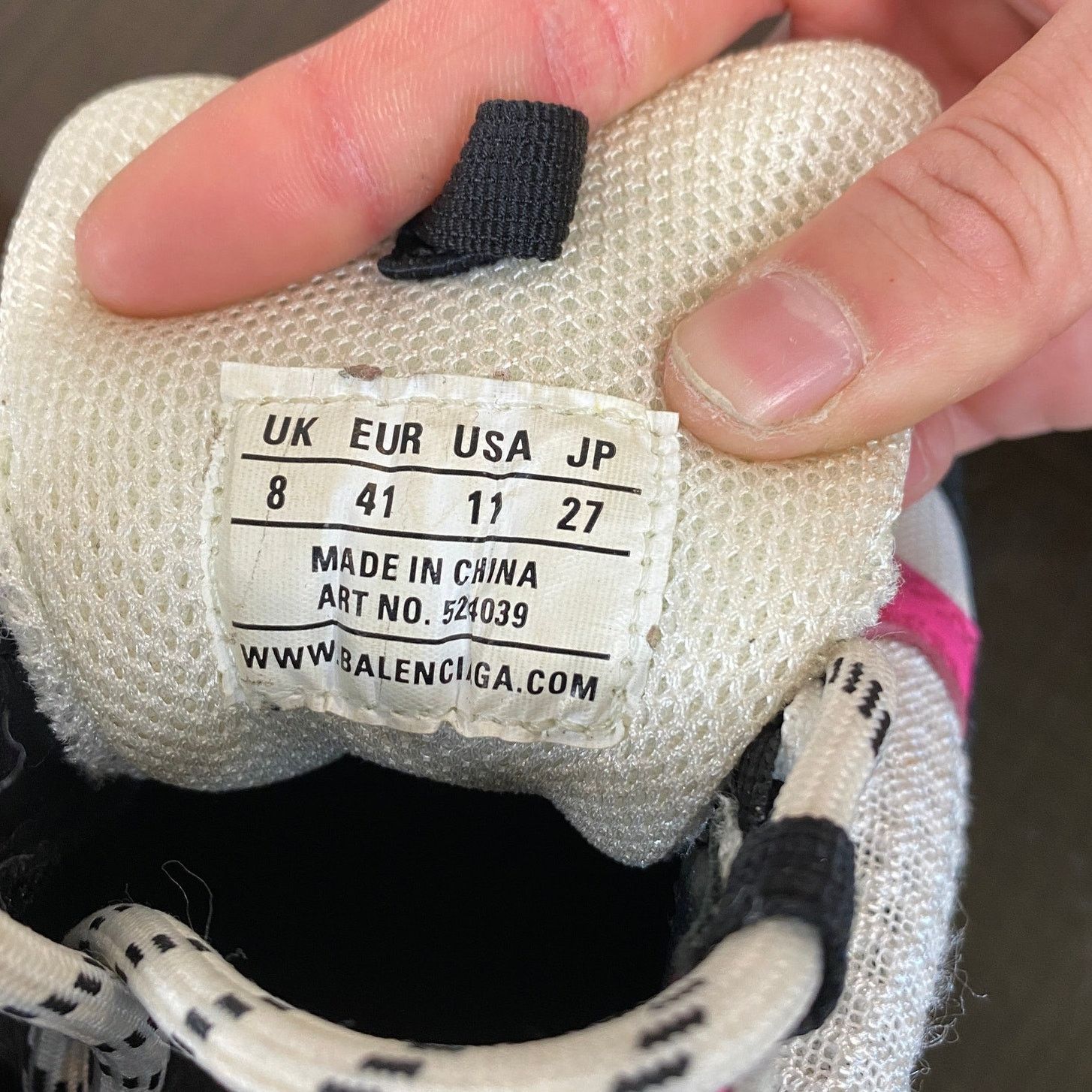 Balenciaga Balenciaga Triple S Bicolor Purple Chunky Sneakers 11 Size US 11 / IT 41 - 10 Thumbnail