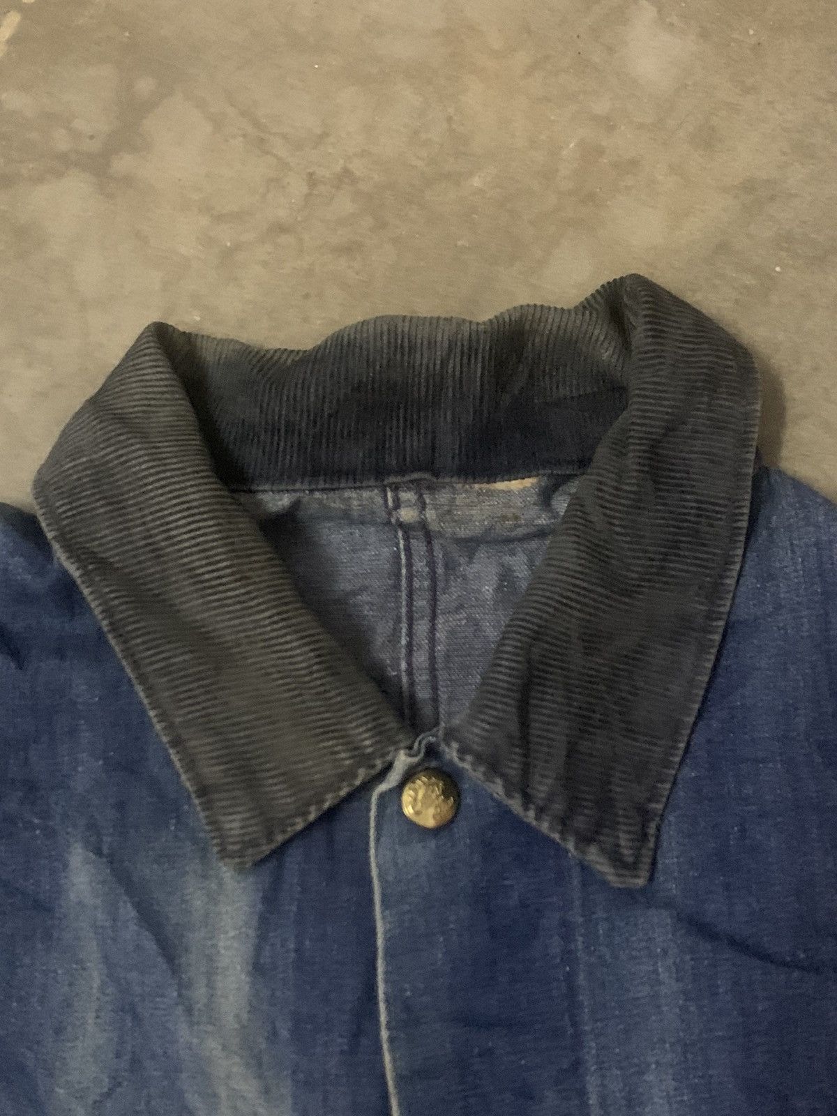 Vintage Vintage 60’s Carters / Gentry Nyc Flare Denim Shirt Size US XL / EU 56 / 4 - 8 Thumbnail