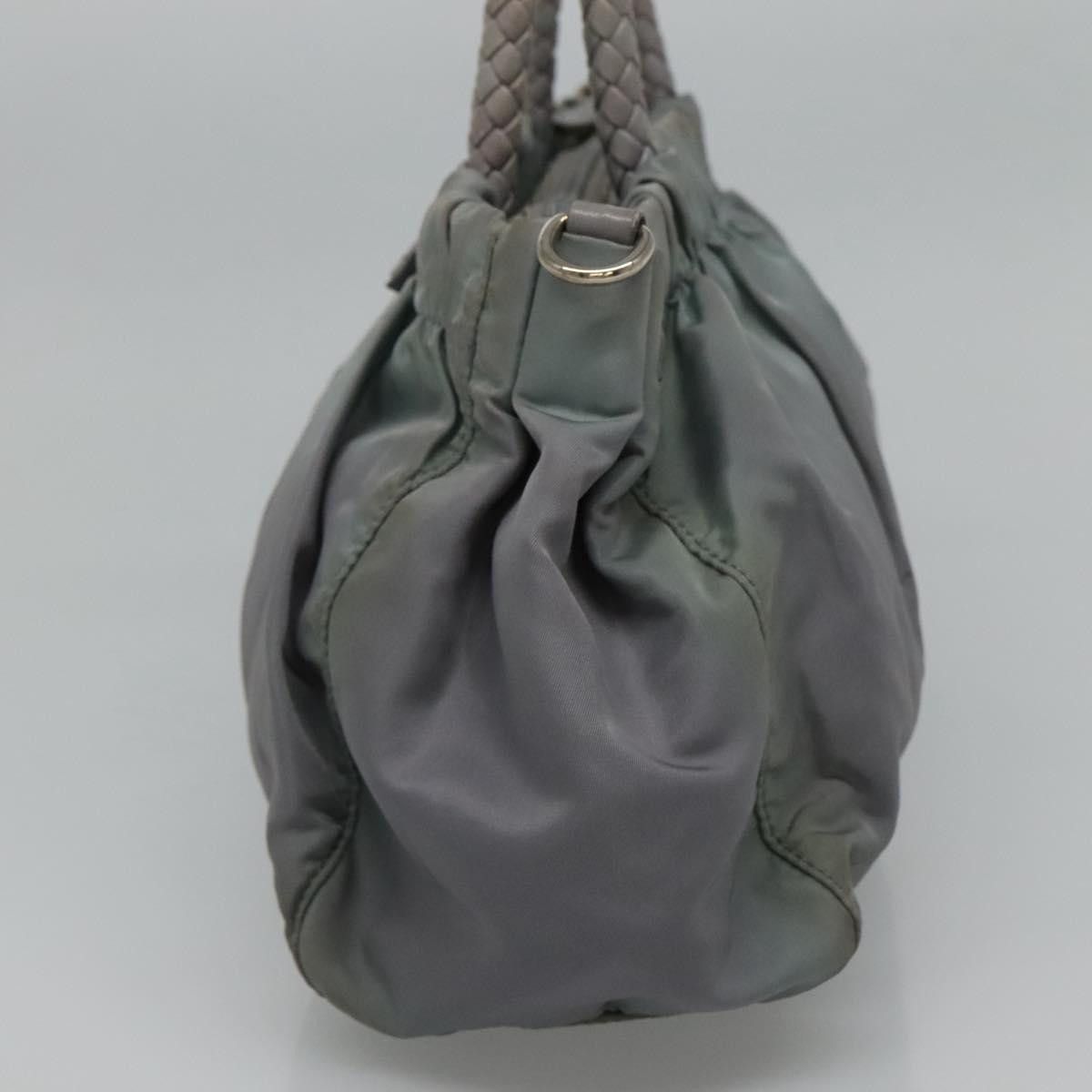 Prada PRADA Hand Bag Nylon Gray Size ONE SIZE - 5 Thumbnail