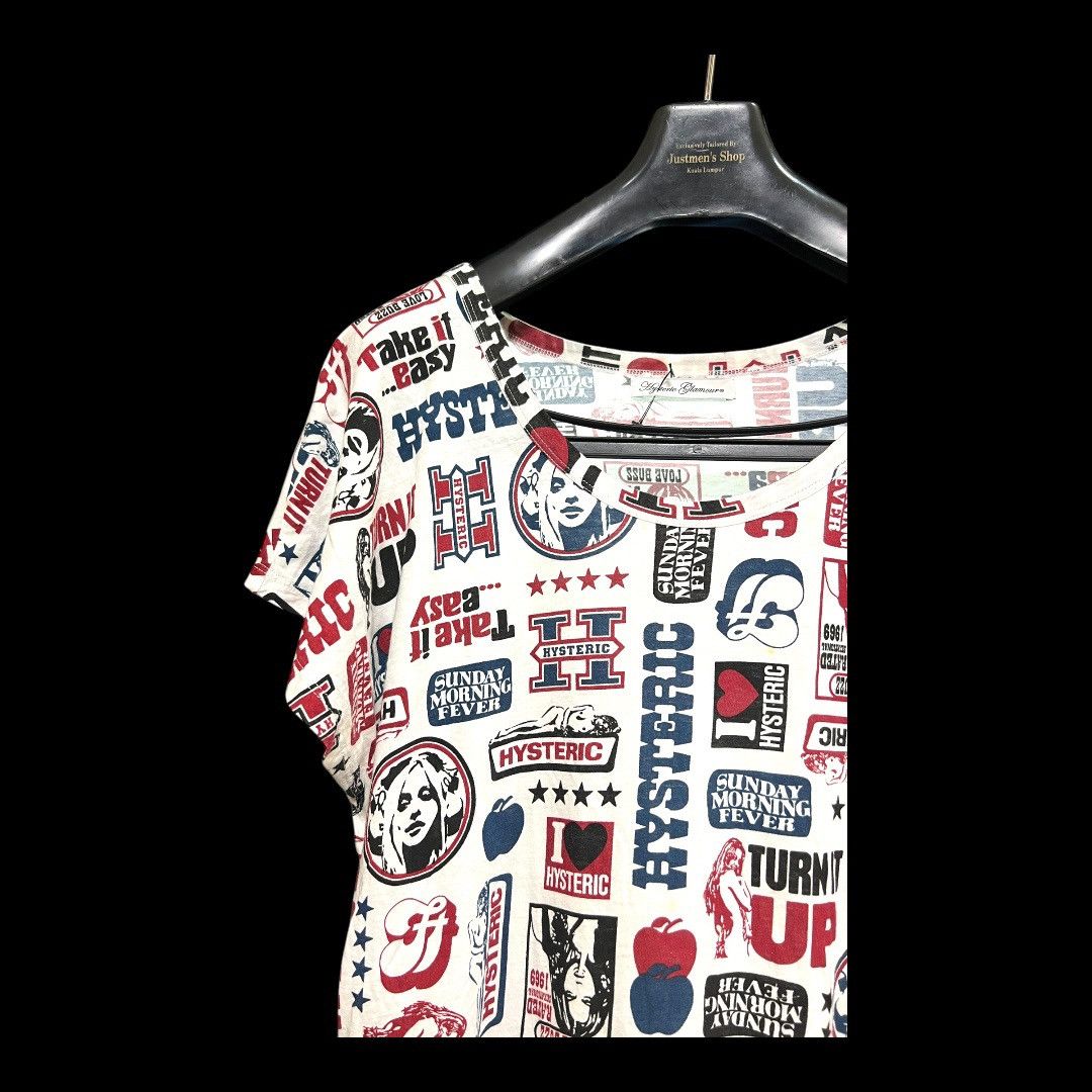 Designer × Hysteric Glamour × Japanese Brand HYSTERIC GLAMOUR FULL PRINT JAPANESE BRAND SHIRT Size M / US 6-8 / IT 42-44 - 9 Thumbnail