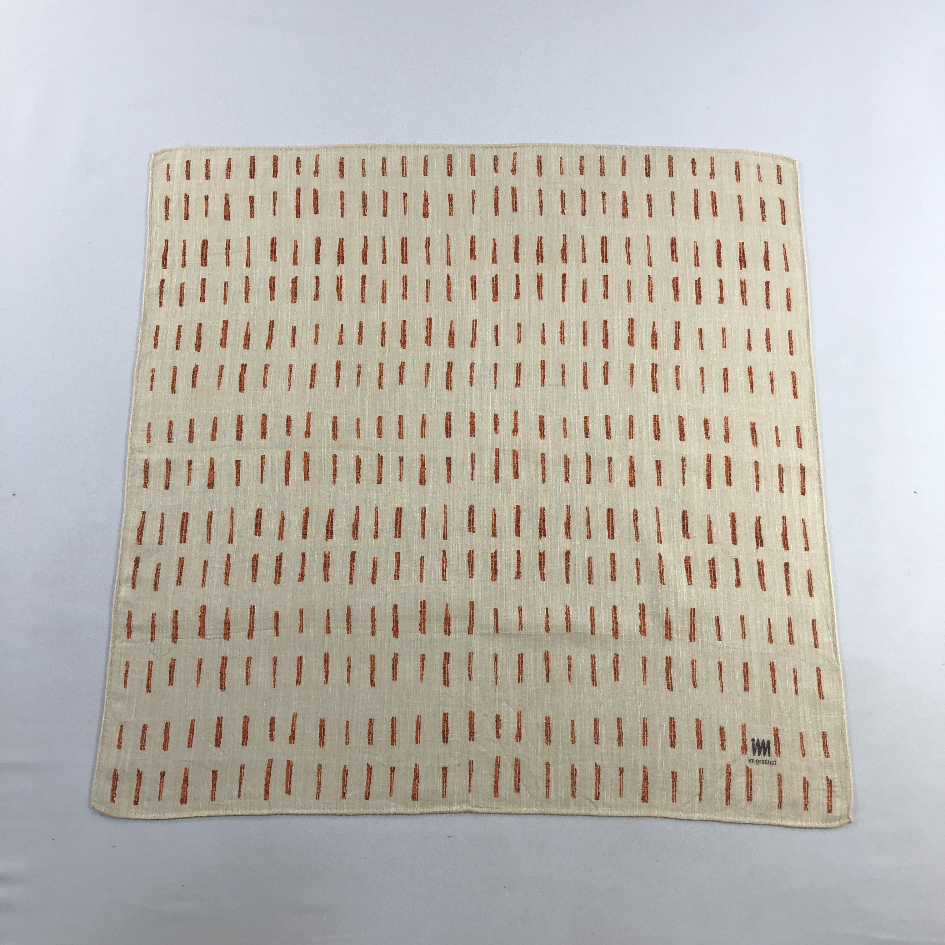 Issey Miyake Issey Miyake Handkerchief Geometric Print H2523 Size ONE SIZE - 1 Thumbnail