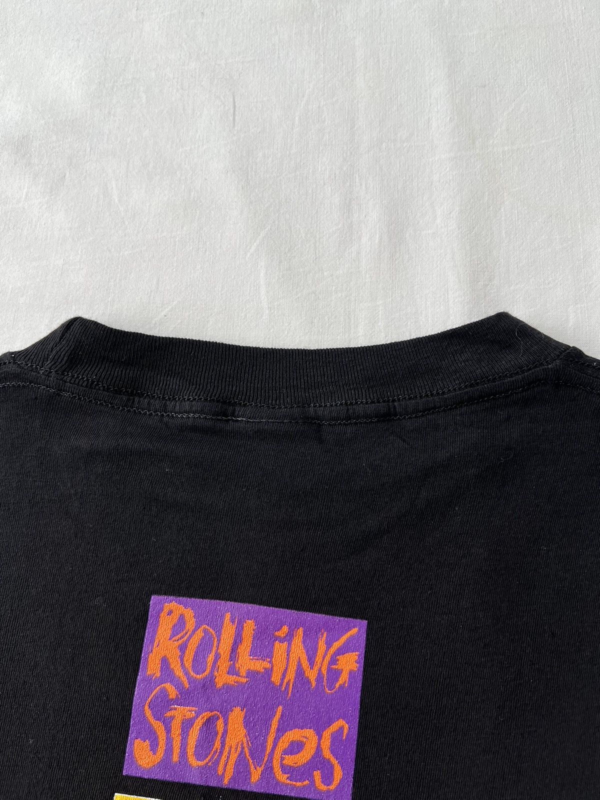 Band Tees Vintage 1990 The Rolling Stones Urban Jungle Black T-shirt Size US L / EU 52-54 / 3 - 16 Thumbnail