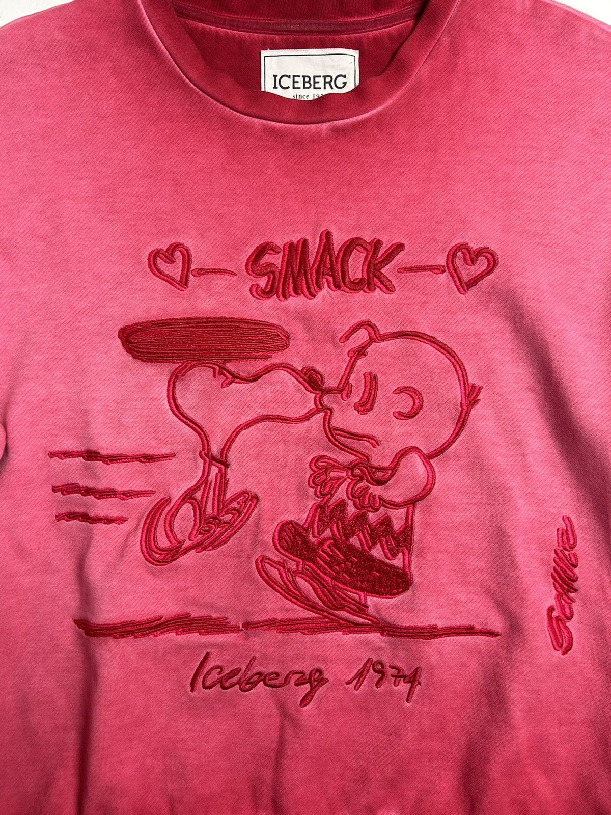 Iceberg × Peanuts Iceberg Peanuts Garment Dyed Sweatshirt Size US S / EU 44-46 / 1 - 3 Thumbnail