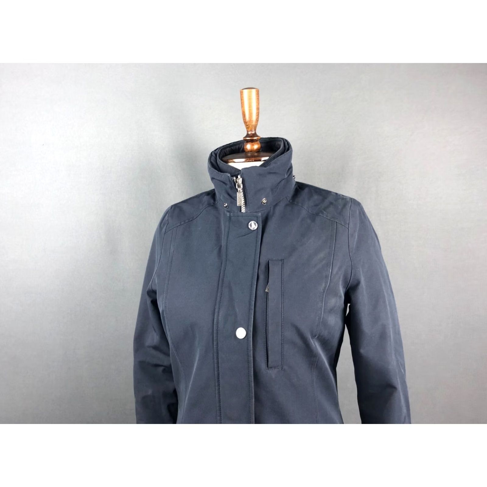 Barbour Barbour Jacket Women Full Zip Hooded Black Polyester 4 XS? Size S / US 4 / IT 40 - 6 Thumbnail