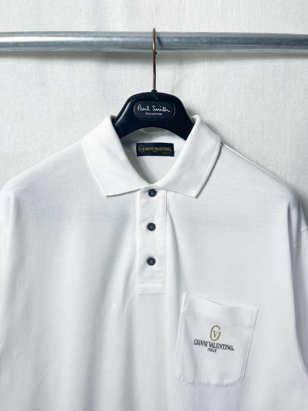 Gianni Valentino Vtg.Gianni Valentino Polo Shirt Size US S / EU 44-46 / 1 - 3 Thumbnail