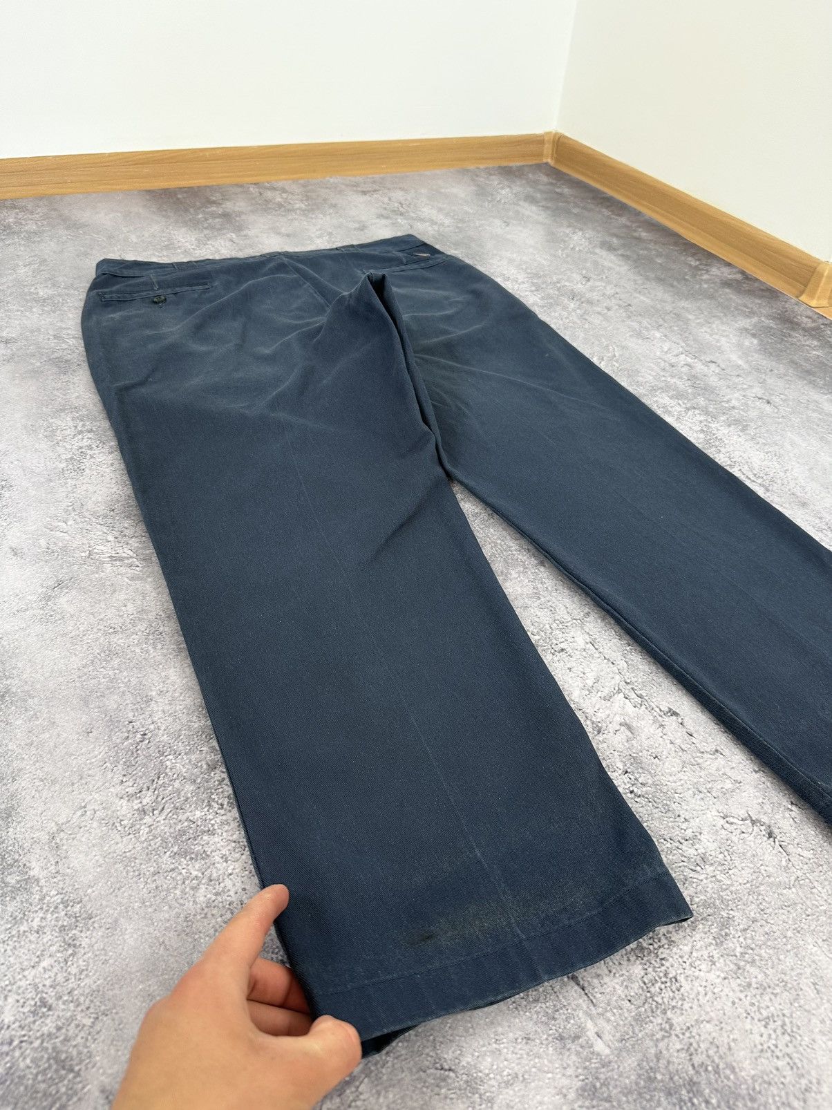 Dickies Vintage Dickies Distressed Faded Baggy Hype USA Skater Pants Size US 38 / EU 54 - 3 Thumbnail