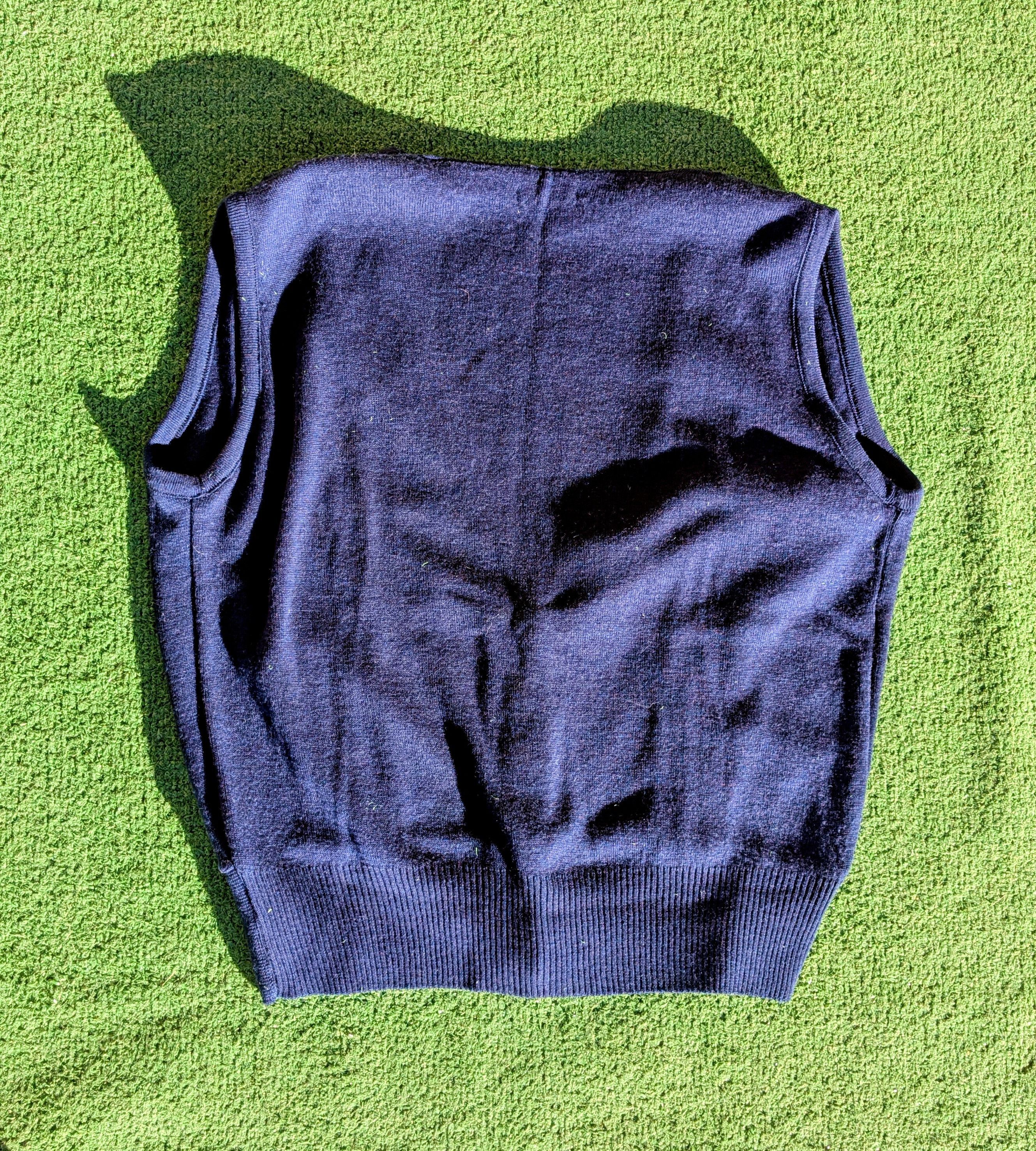 Other Japanese Ridged Marulinne Button Acrylic/Wool Sweater Vest Size M / US 6-8 / IT 42-44 - 7 Thumbnail